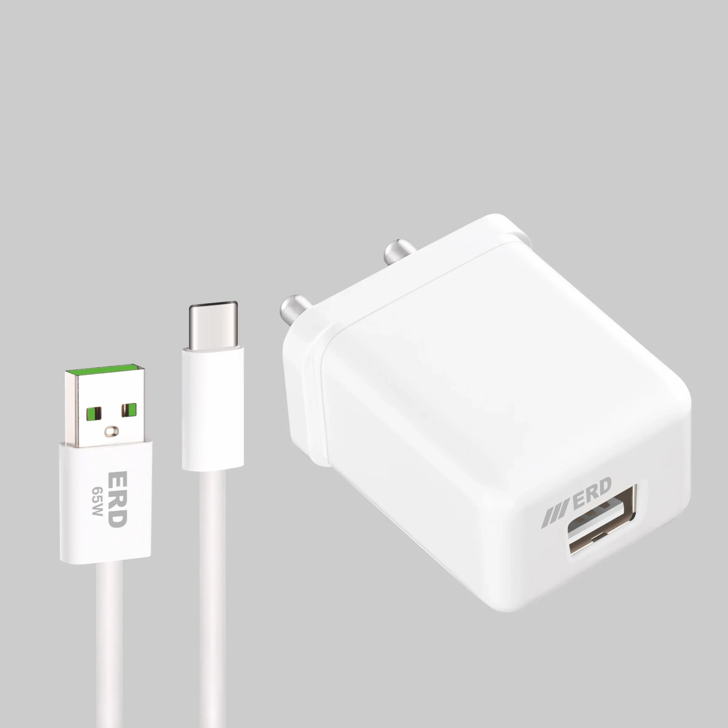 ERD TC-103 CHARGER USB-C WHITE 12W - Image 2
