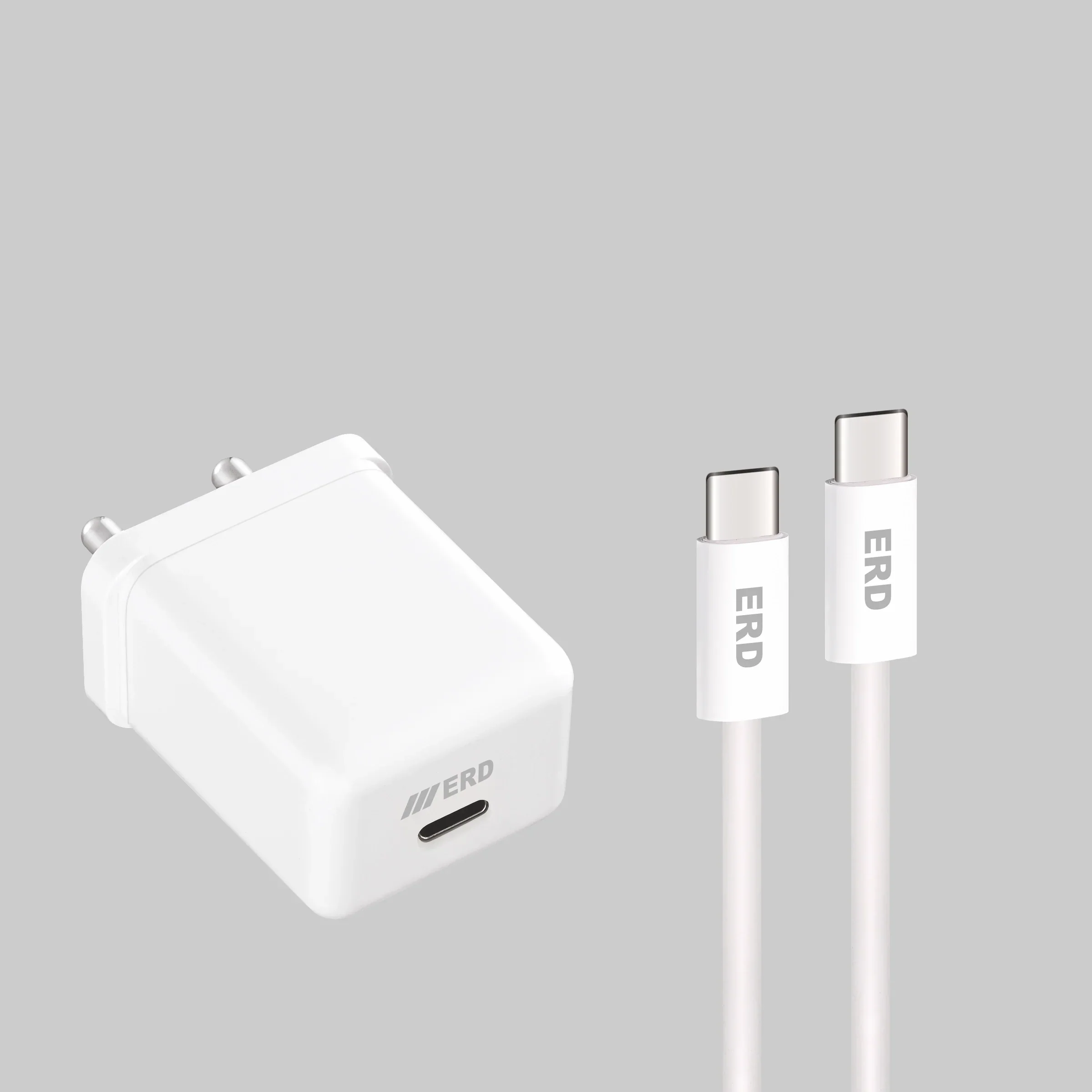 ERD TC-131 CHARGER USB-C 1P15 TO C PD WHT 20W