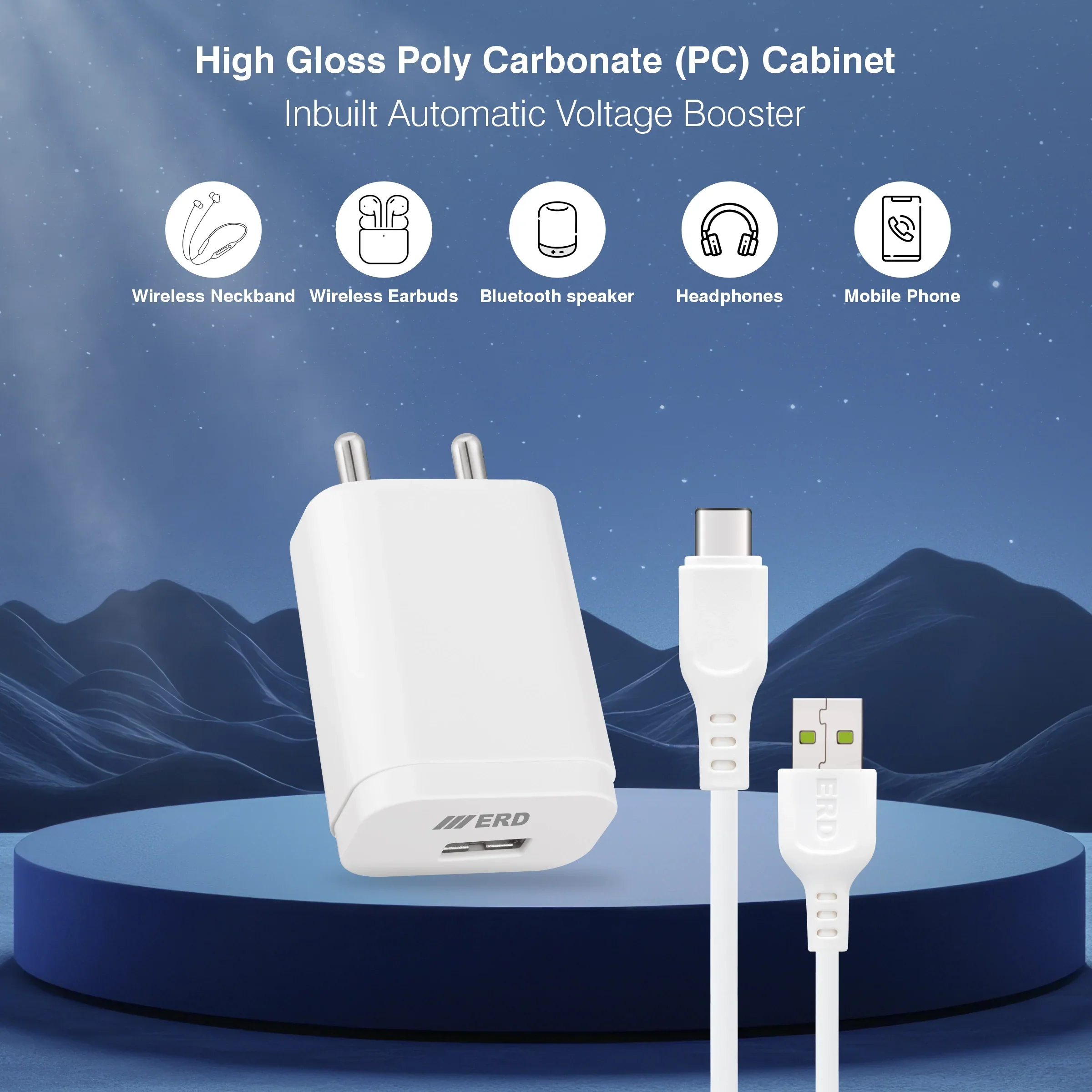 ERD TC-224 CHARGER WITH USB-C FLASH 44W - Image 3
