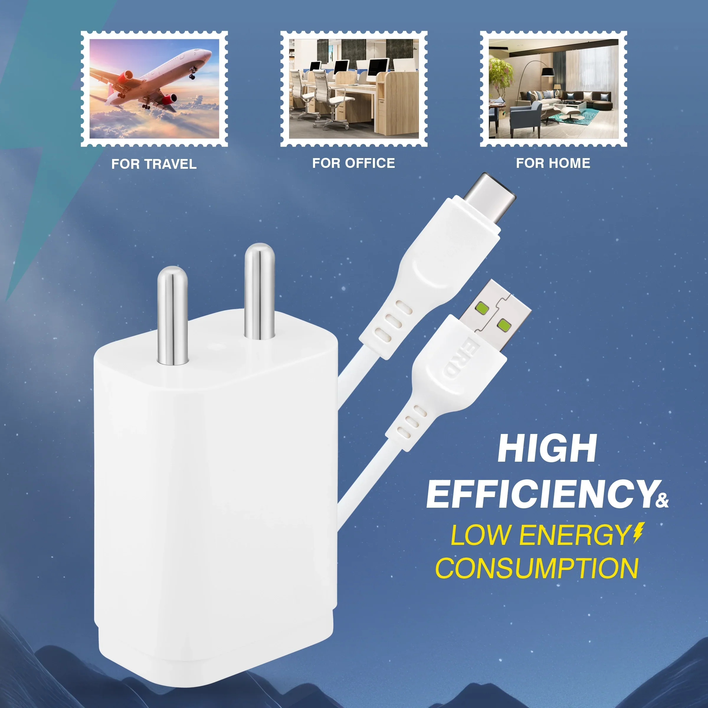 ERD TC-224 CHARGER WITH USB-C FLASH 44W - Image 4
