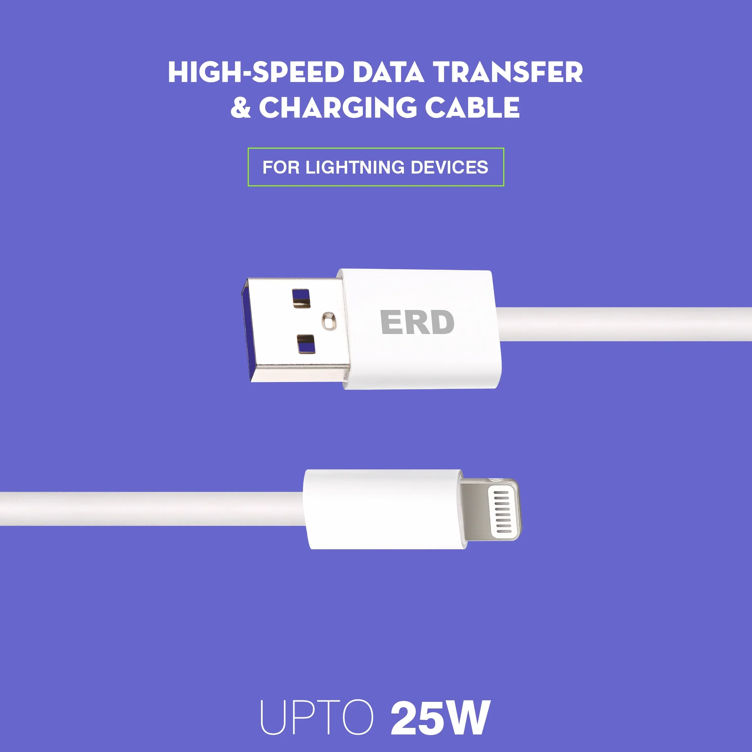ERD UC-305 LIGHTNING DATA CABLE PPW 25W - Image 3