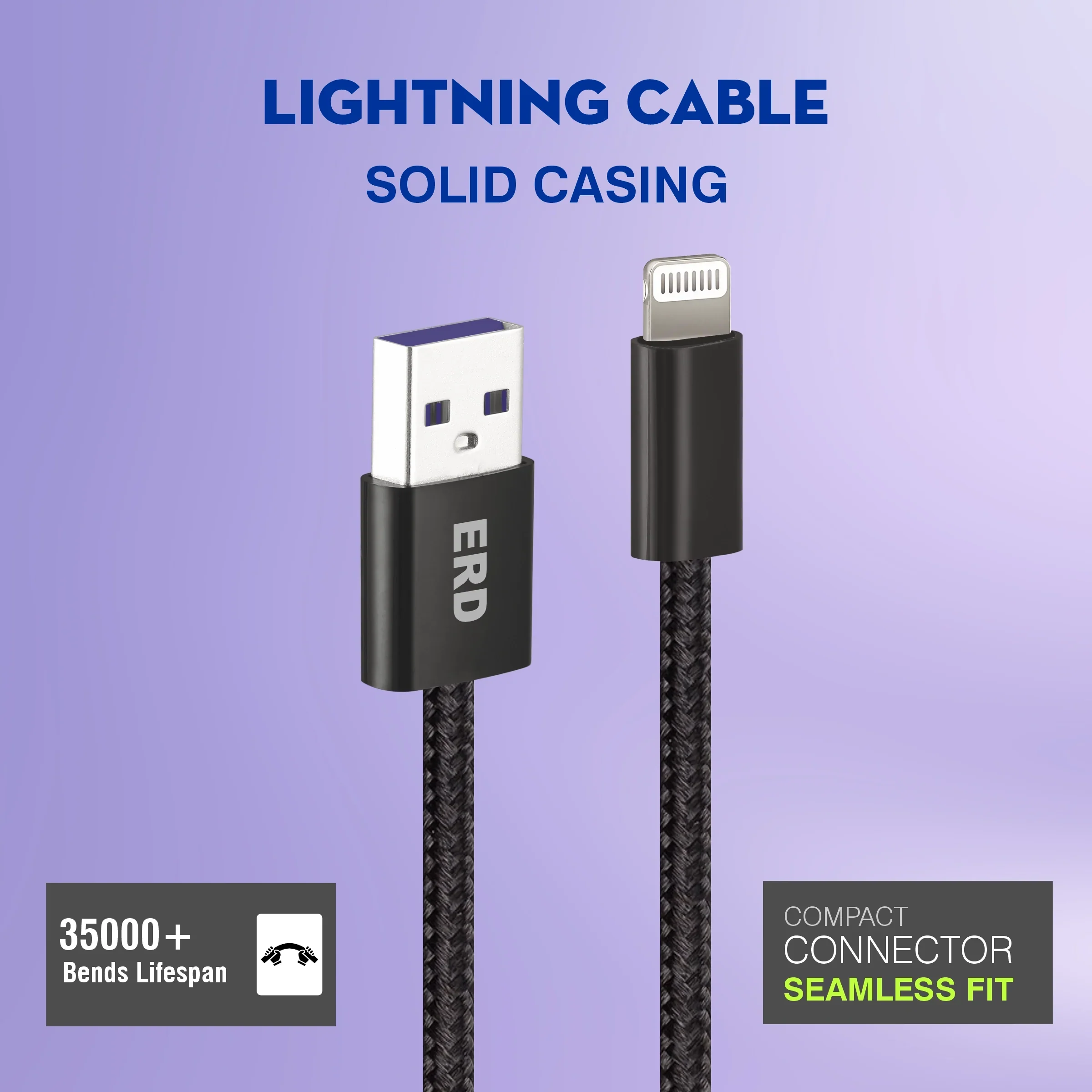ERD UC-325 Lightning Data Cable-25W - Image 4