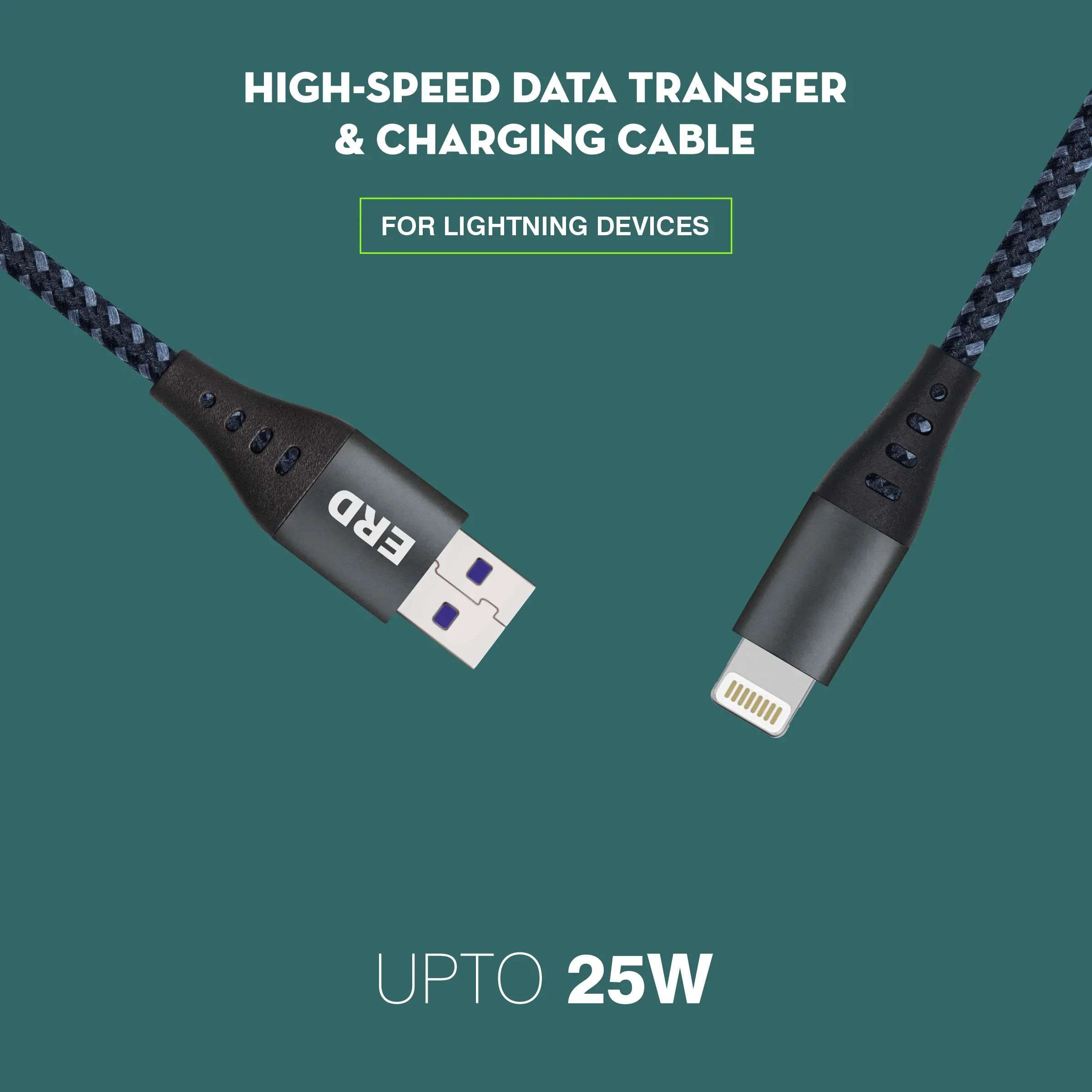 ERD UC-334 LIGHTNING DATA CABLE BMG 25W - Image 3