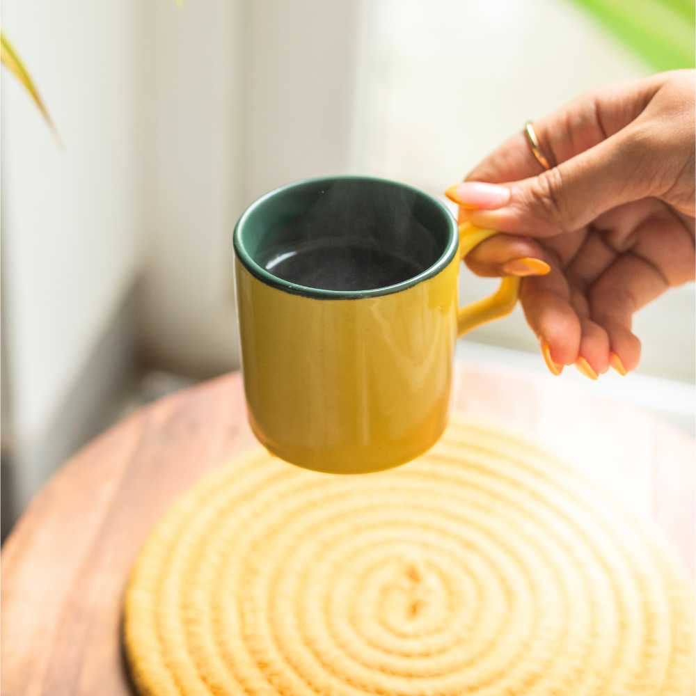 Espresso Ceramic Cup | Set Of 4 - Image 11