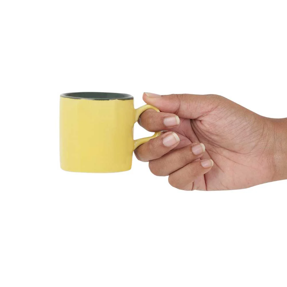 Espresso Ceramic Cup | Set Of 4 - Image 15