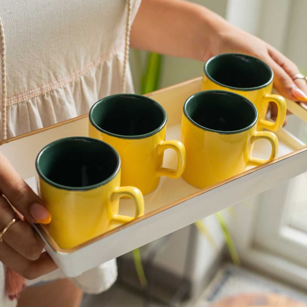 Espresso Ceramic Cup | Set Of 4 - Image 9
