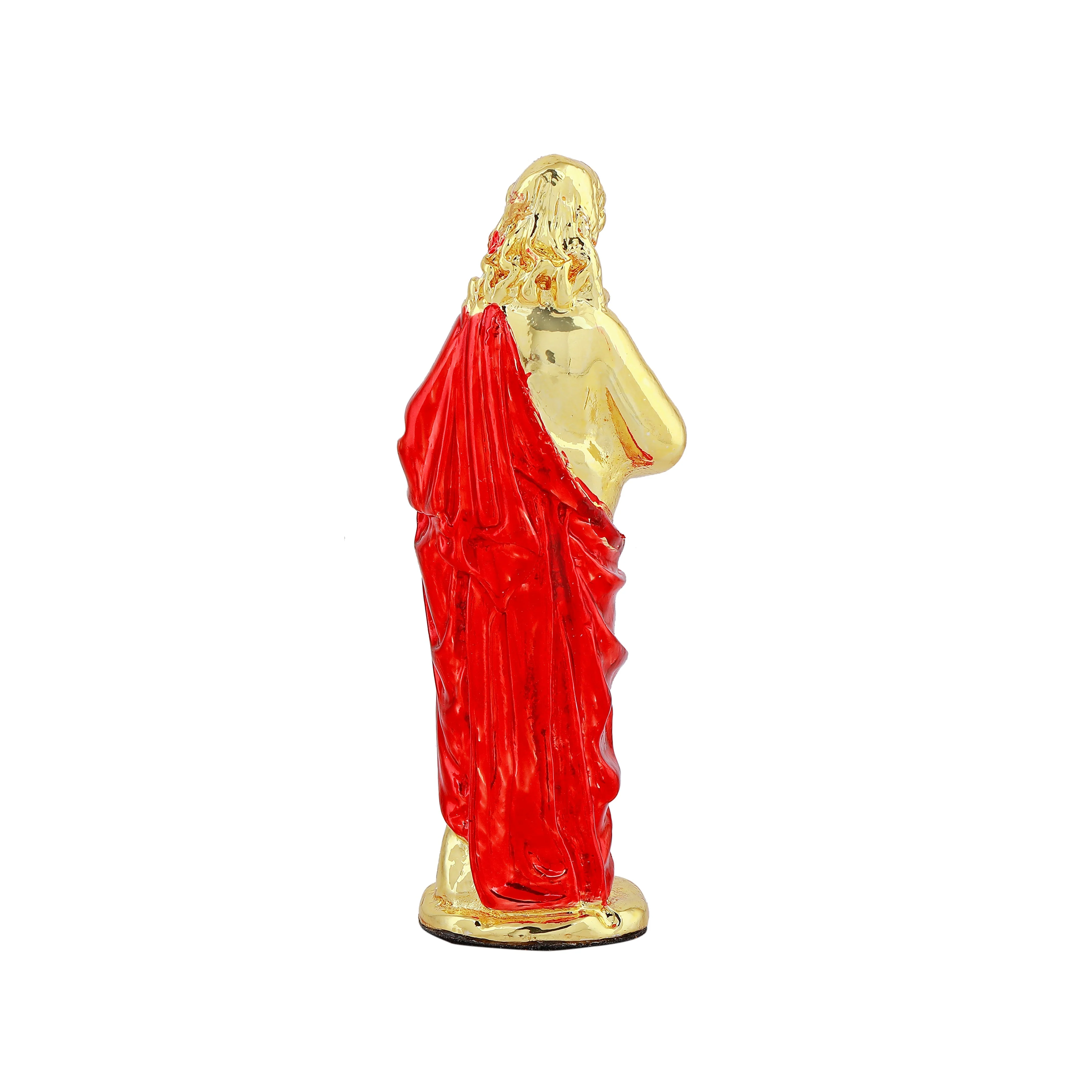Estele Gold Plated Almighty Jesus Christ Idol With Enamel Color - Image 5