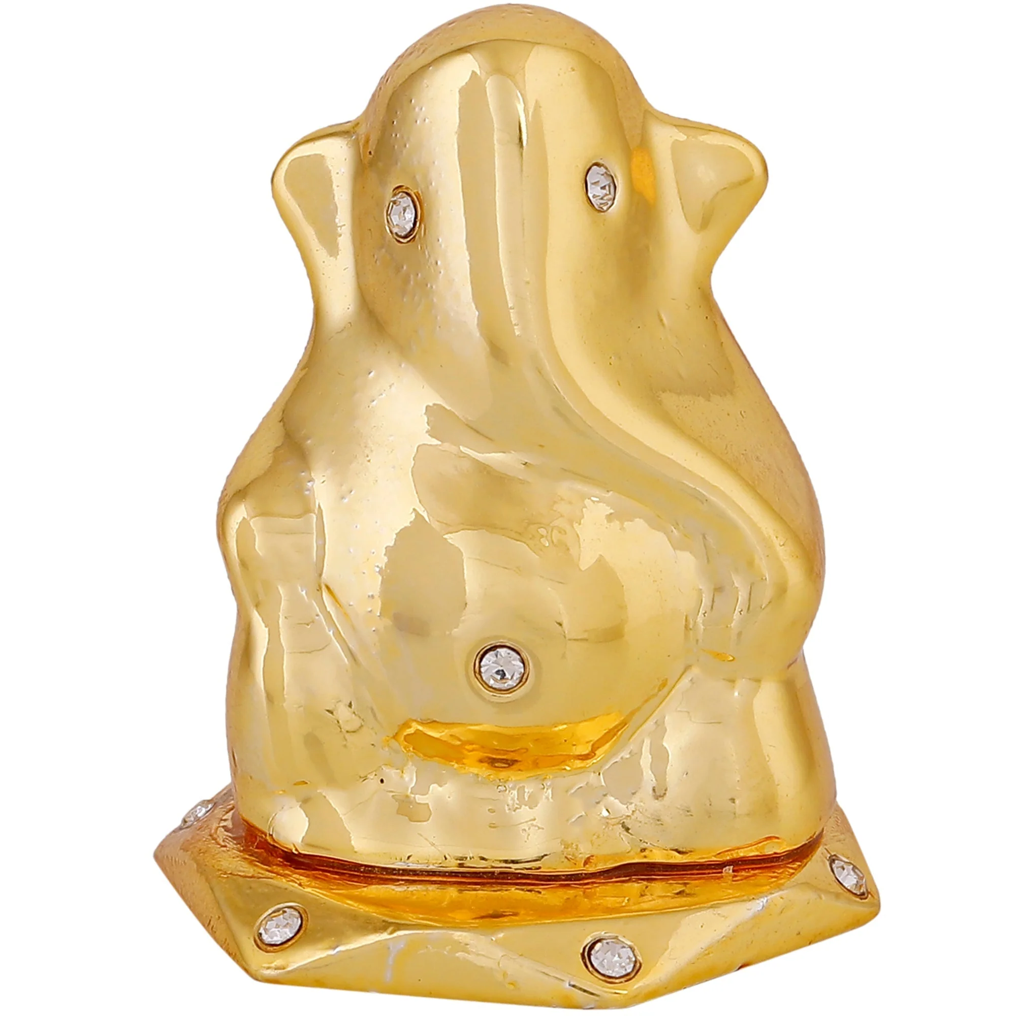 Estele Gold Plated Divine Ganesh Idol - Image 3