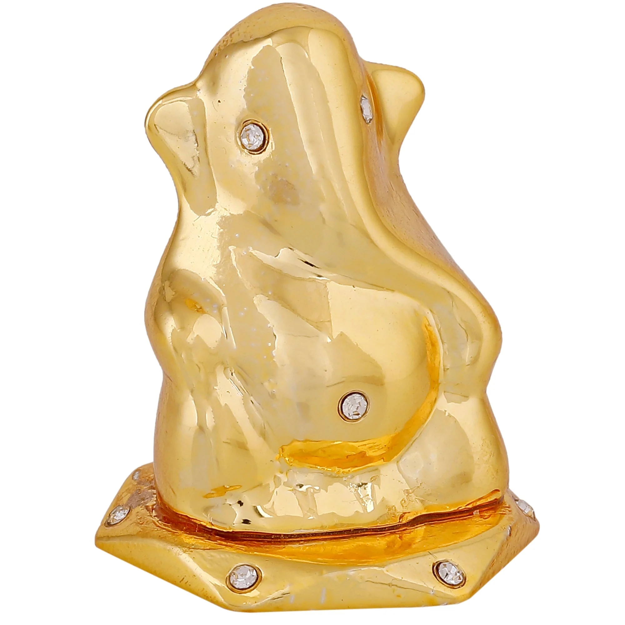Estele Gold Plated Divine Ganesh Idol - Image 4