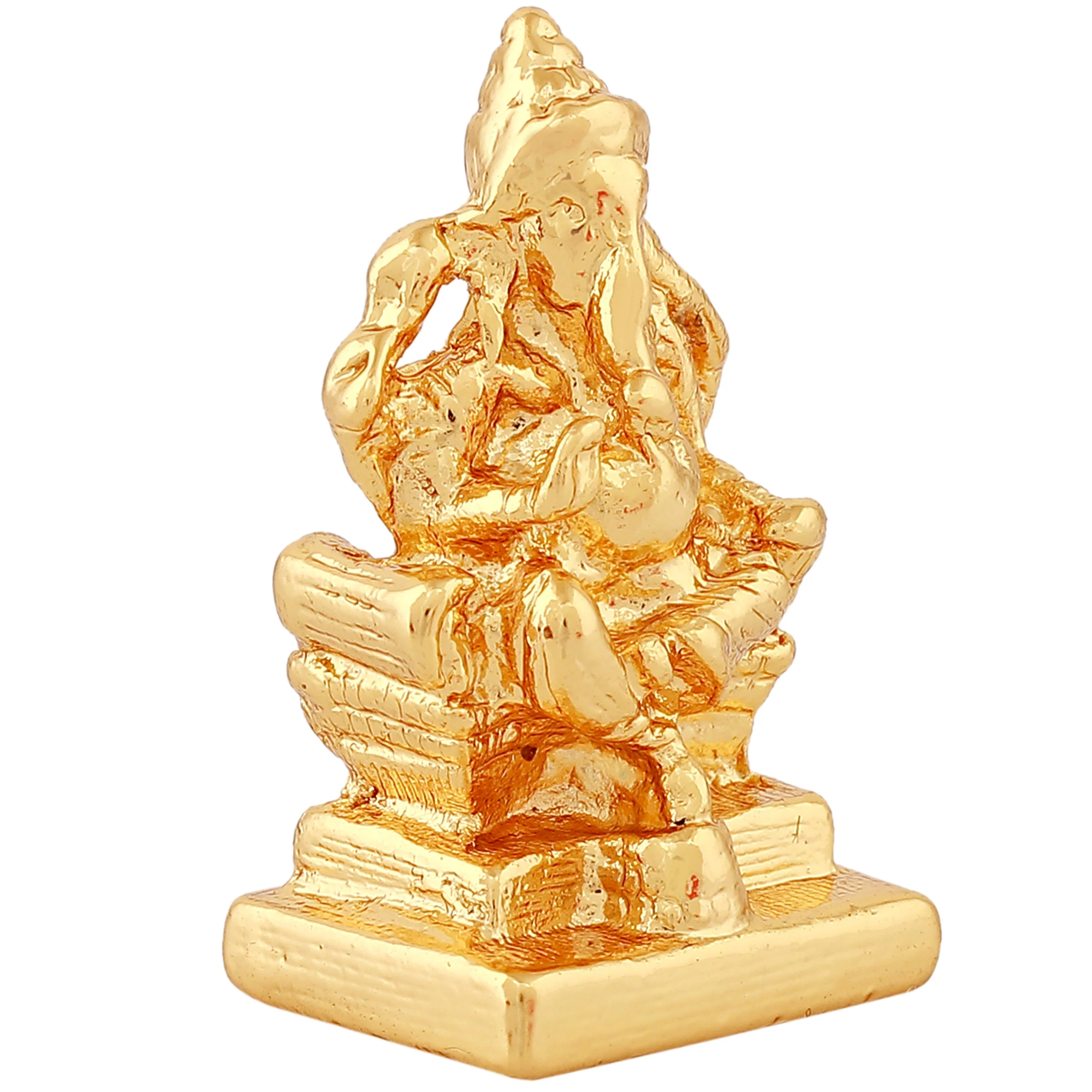 Estele Gold Plated Divine Ganesh Idol - Image 5