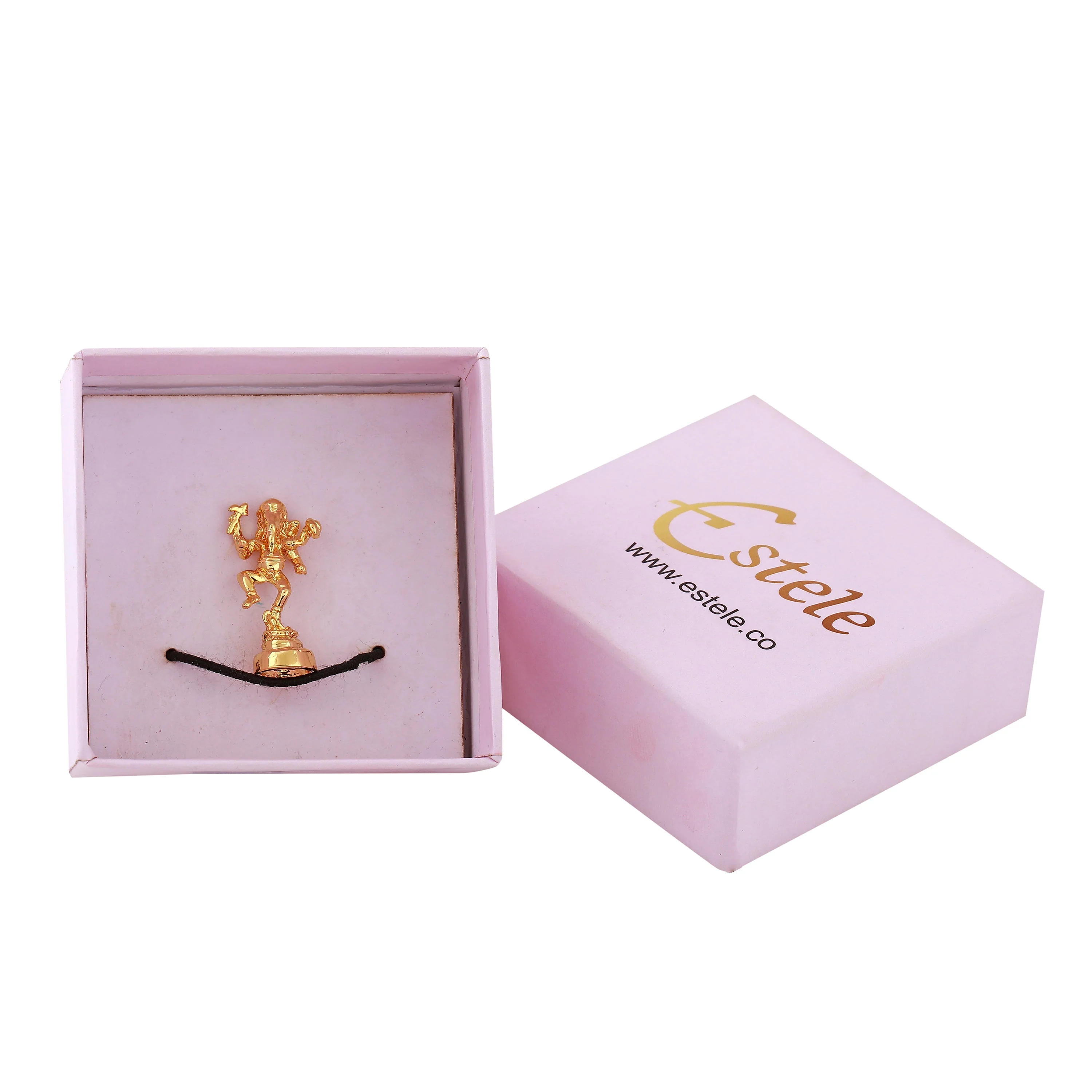 Estele Gold Plated Divine Ganesh Idol - Image 6