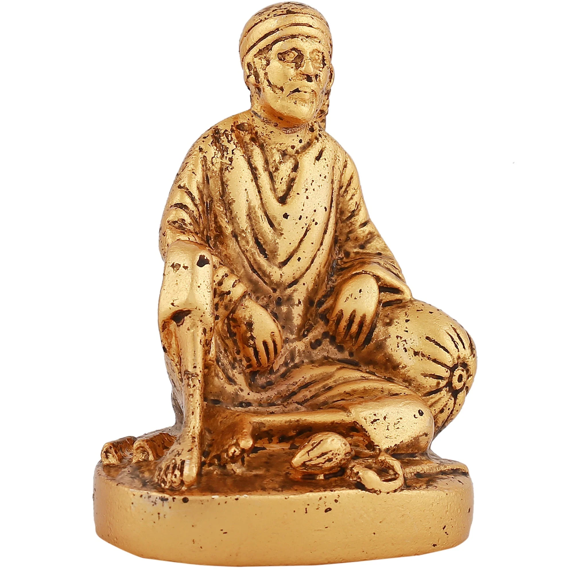 Estele Gold Plated Divine Lord Sai Baba Idol - Image 4