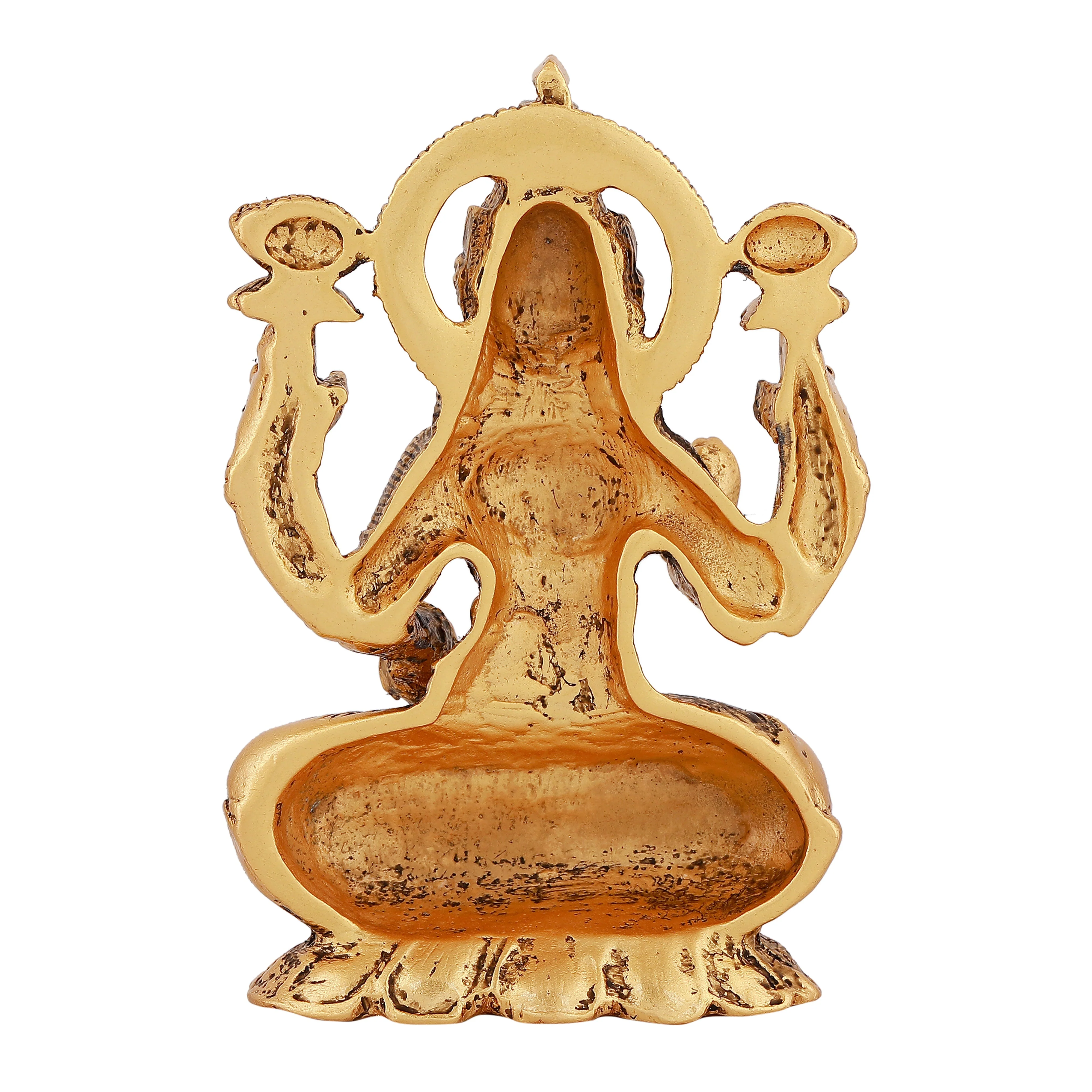 Estele Gold Plated Goddess Lakshmi Devi Idol Statue - Image 5