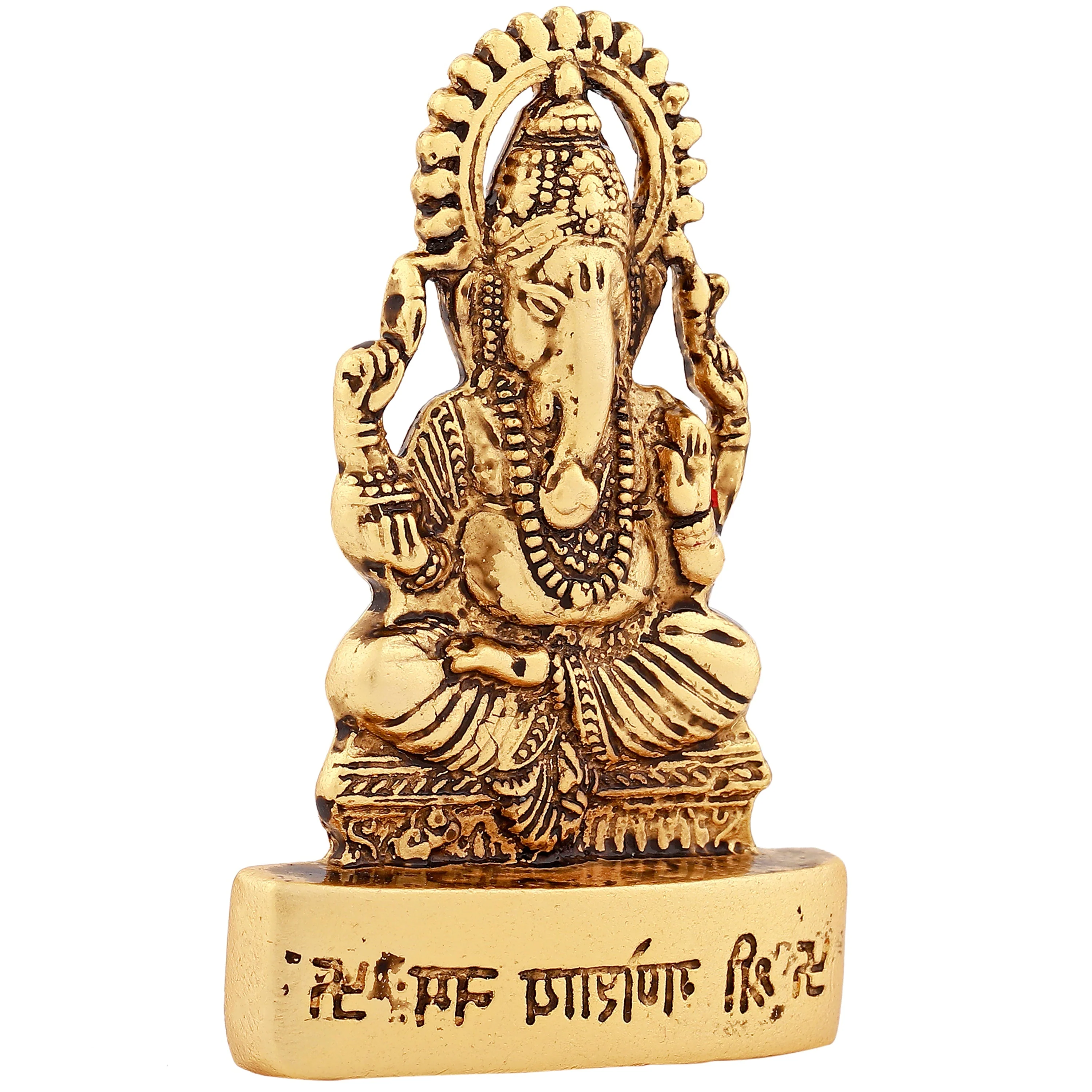 Estele Gold Plated Lord Ganesha Idol - Image 4