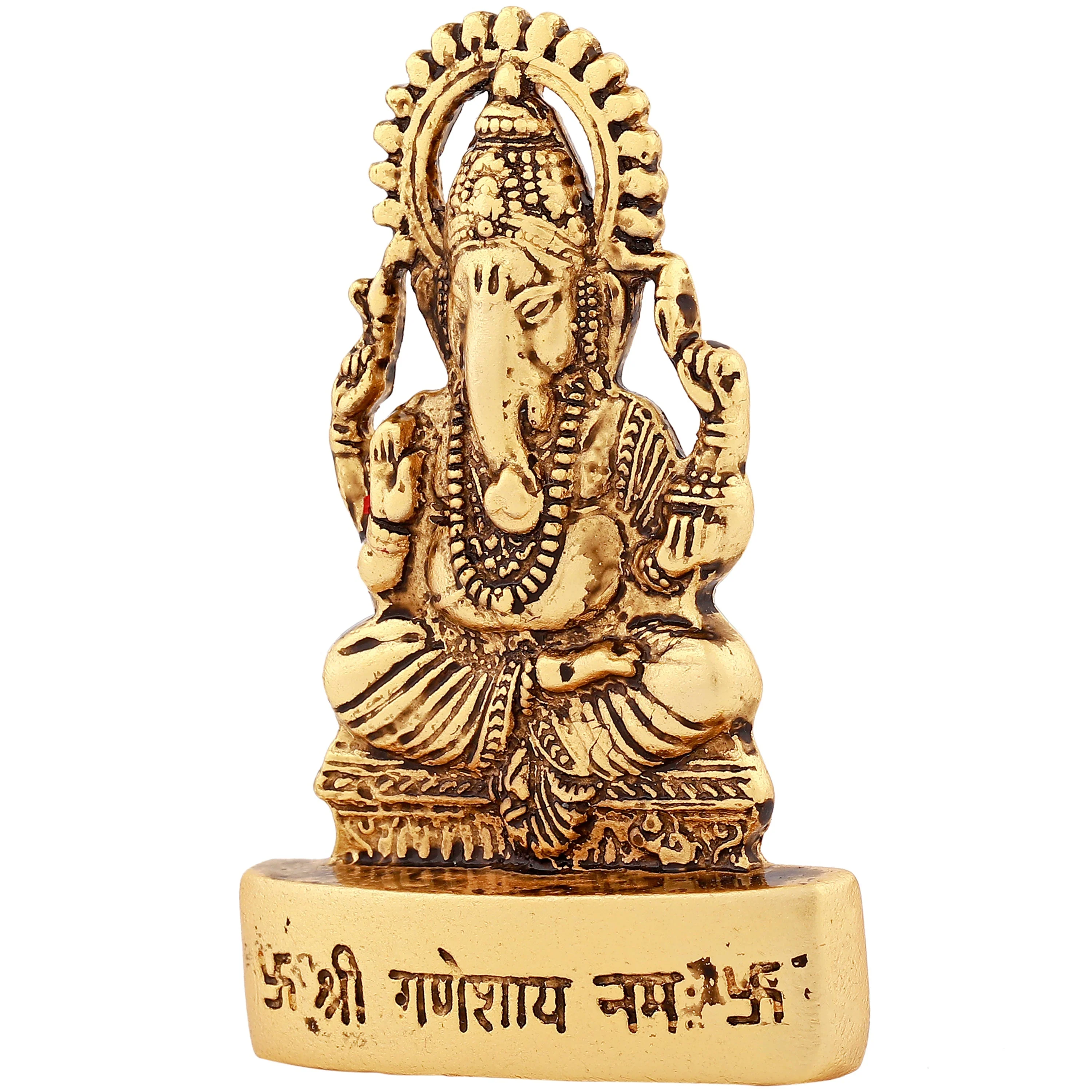 Estele Gold Plated Lord Ganesha Idol - Image 5