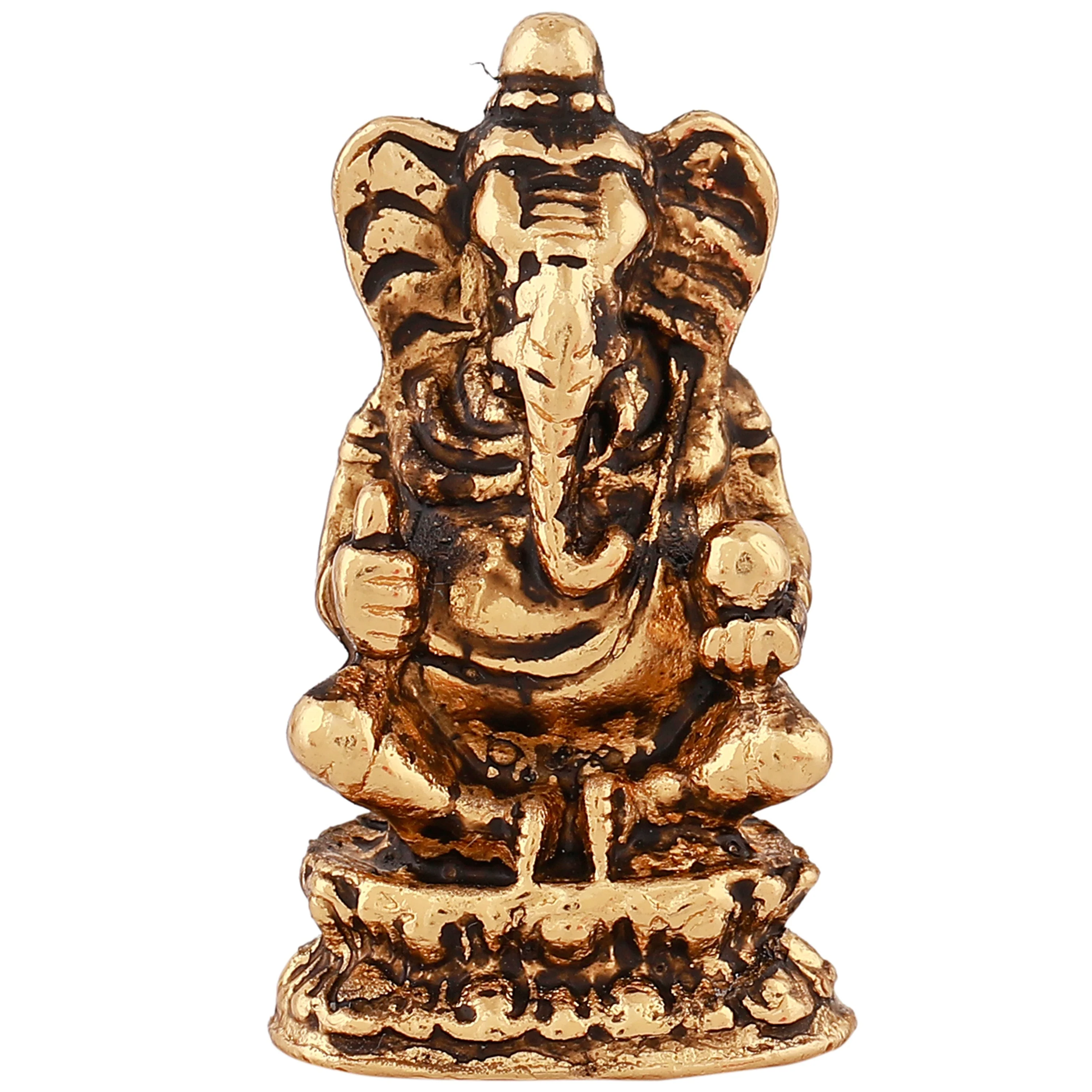 Estele Gold Plated Lord Ganesha Idol - Image 3