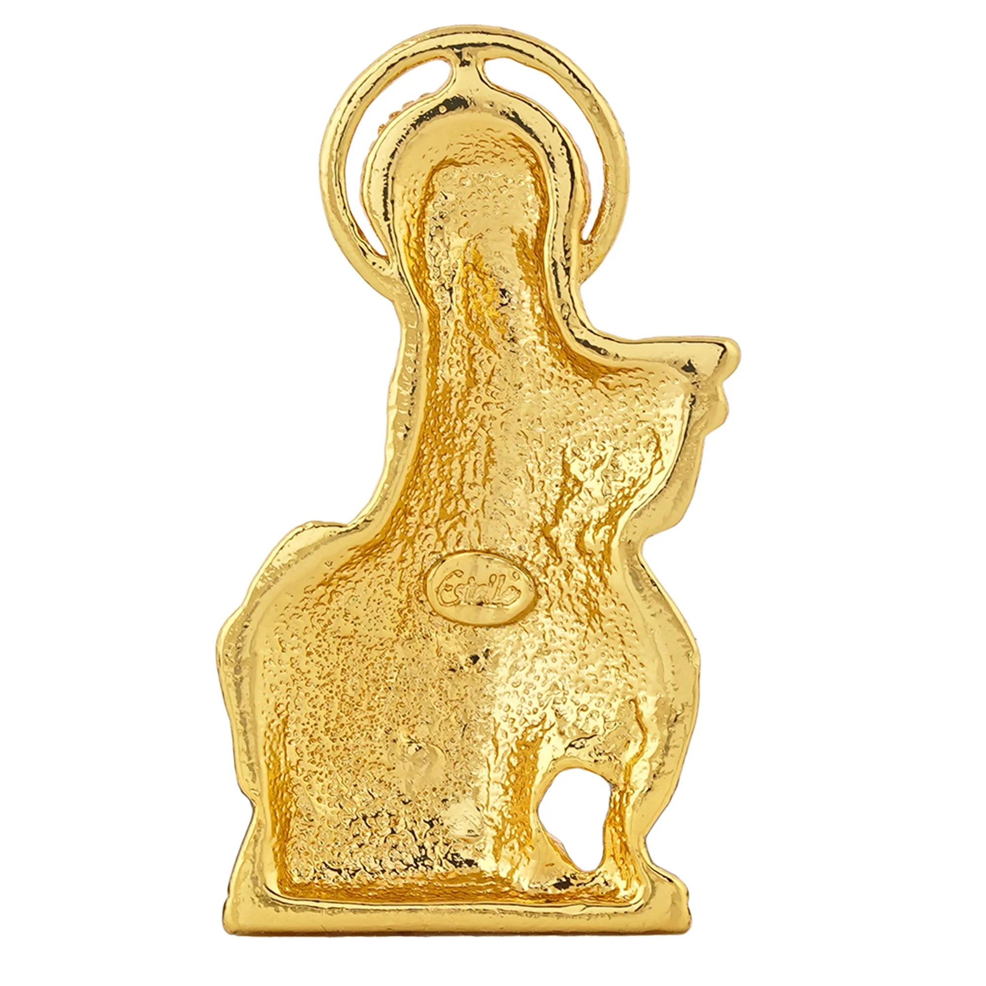 Estele Gold Plated Lord Krishna Idol (01-Bg) - Image 5