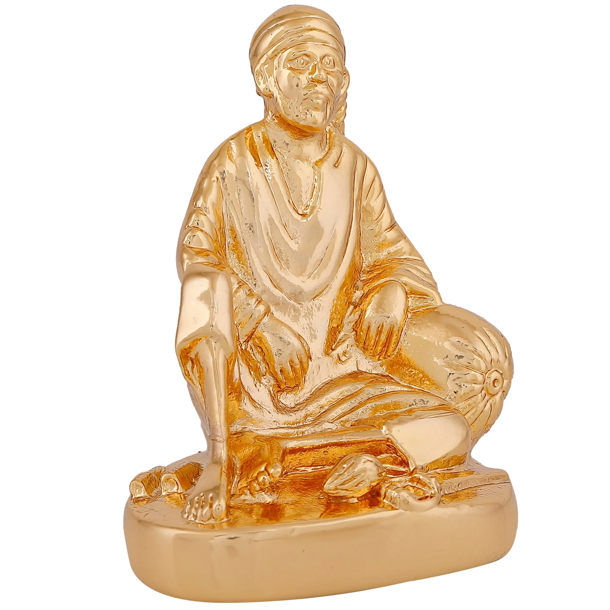 Estele Gold Plated Lord Sai Baba Idol - Image 4