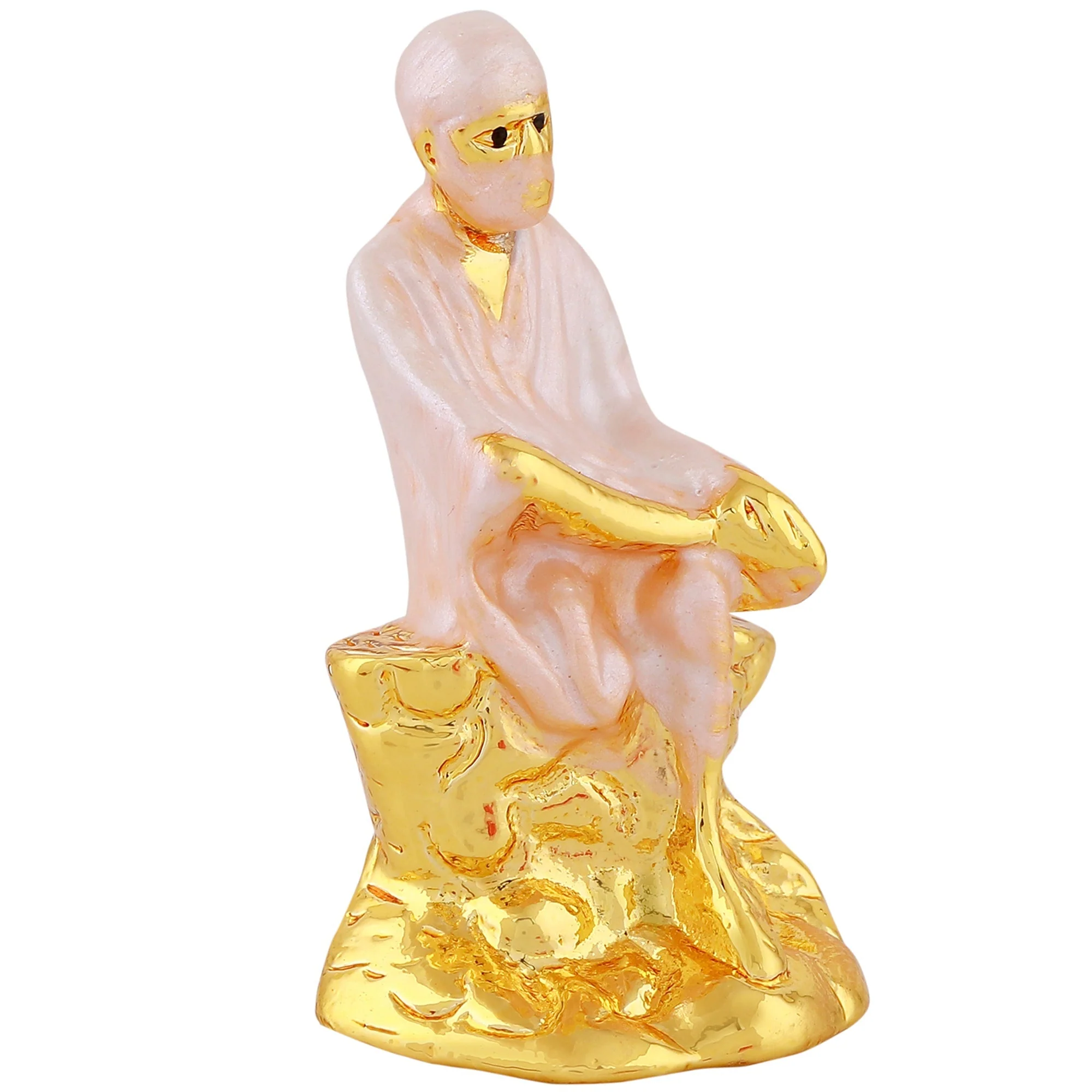Estele Gold Plated Lord Shirdi Sai Baba Idol - Image 5