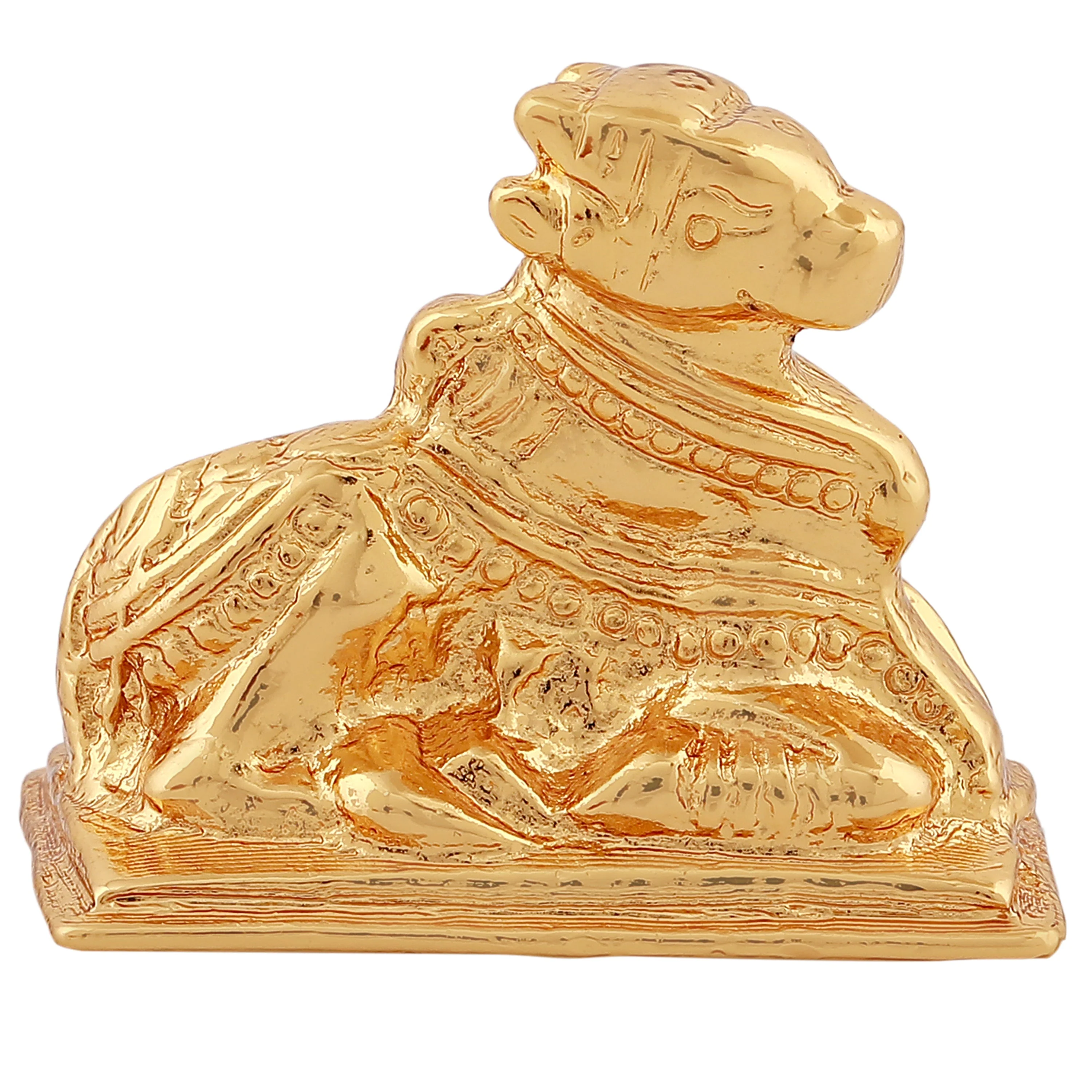 Estele Gold Plated Sacred Holy Nandi (01-Bg) - Image 2