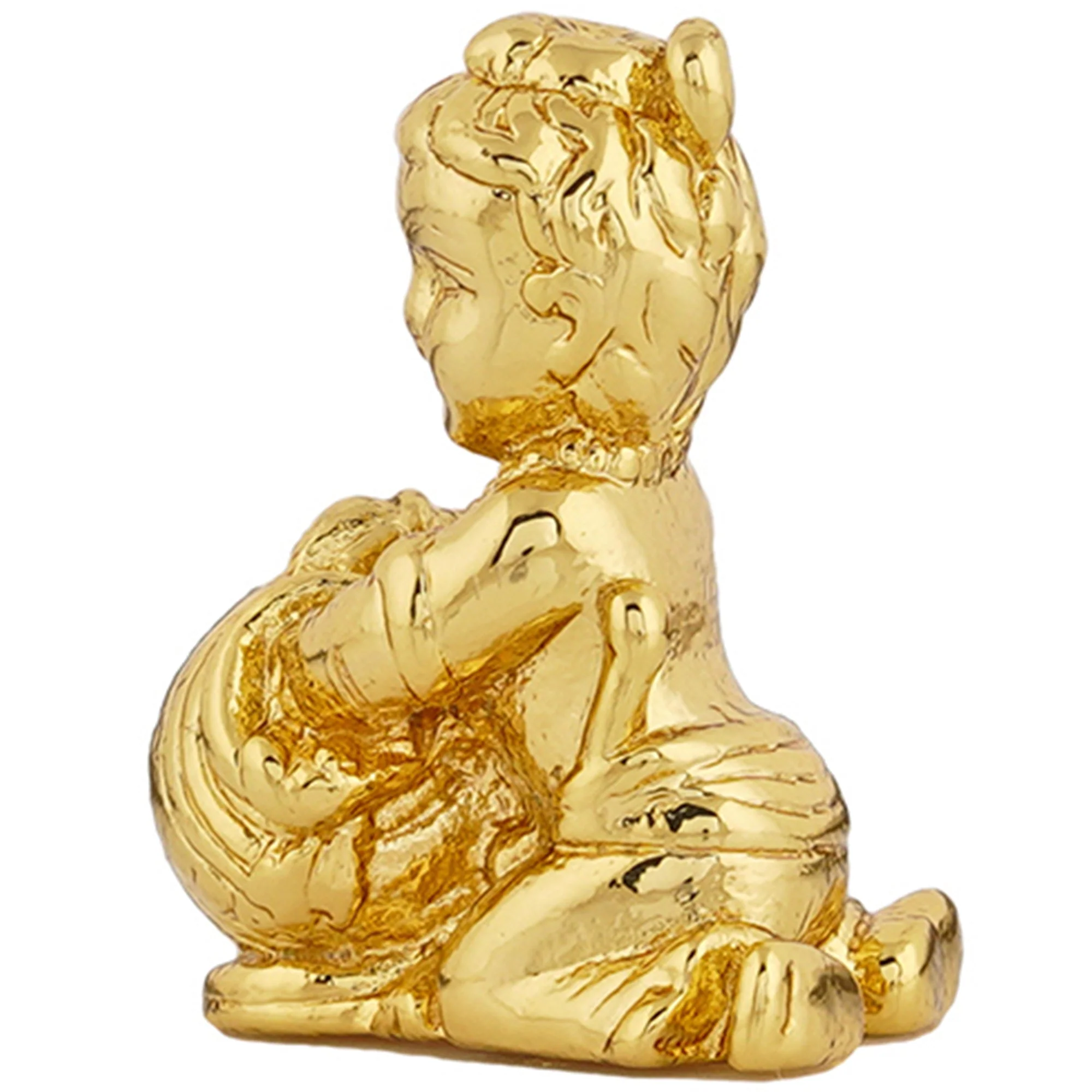 Estele Gold Plated Spiritual Bala Krishna Idol - Image 5