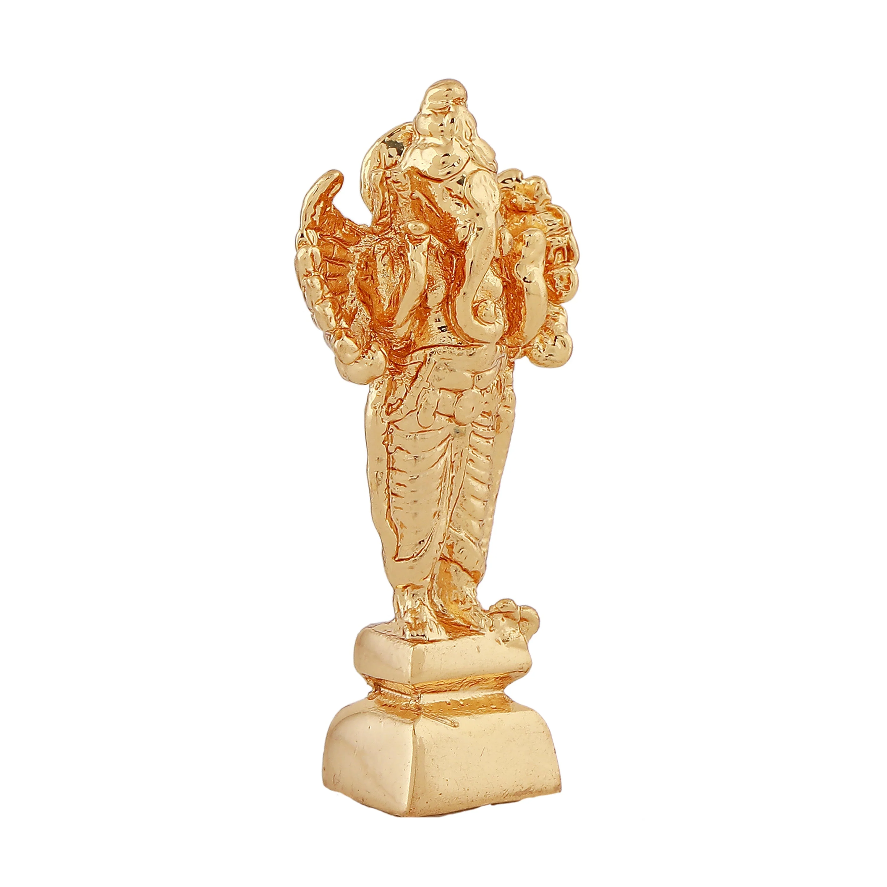 Estele Gold Plated Spiritual Lord Ganesh Idol - Image 3