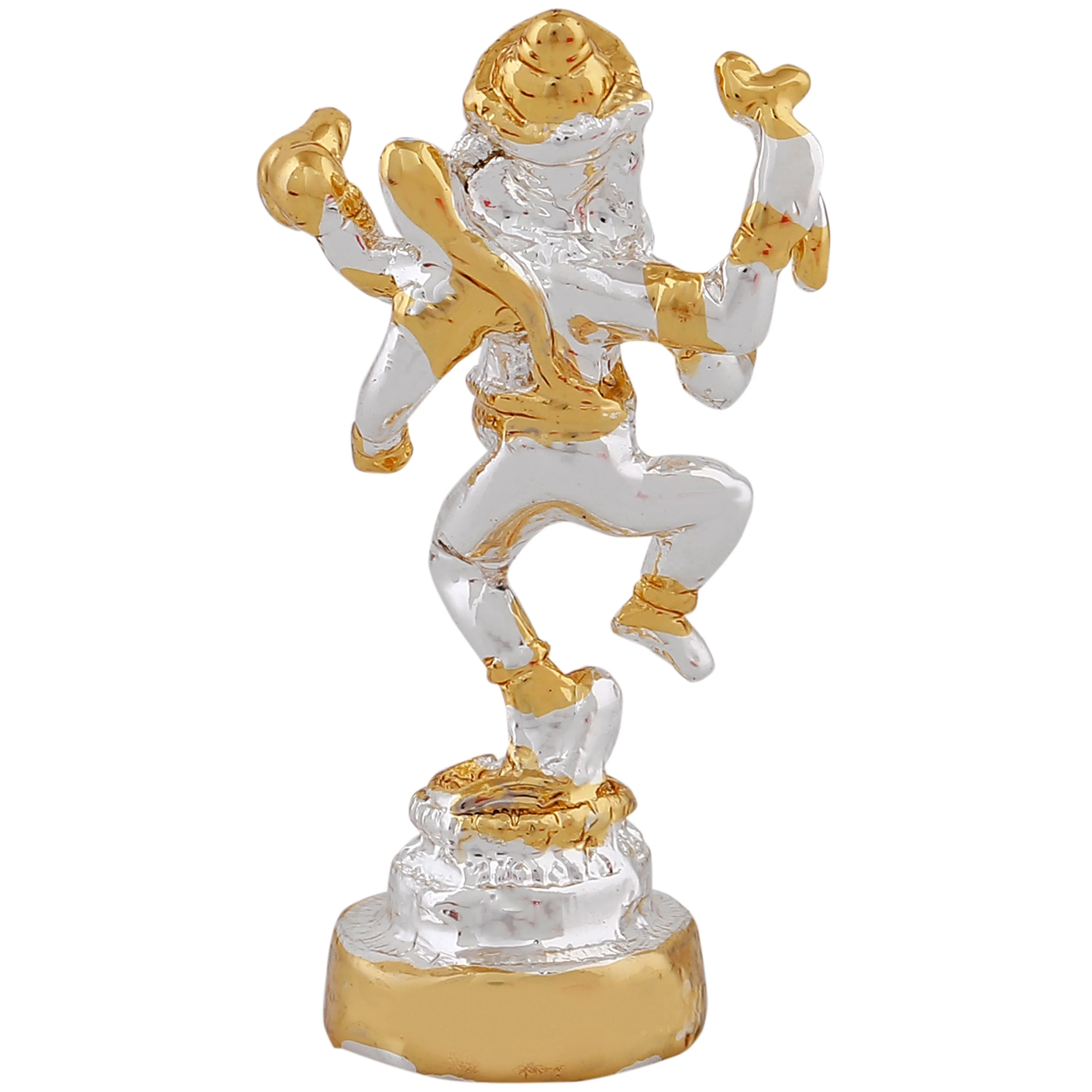 Estele Gold & Rhodium Plated Divine Ganesh Idol - Image 5