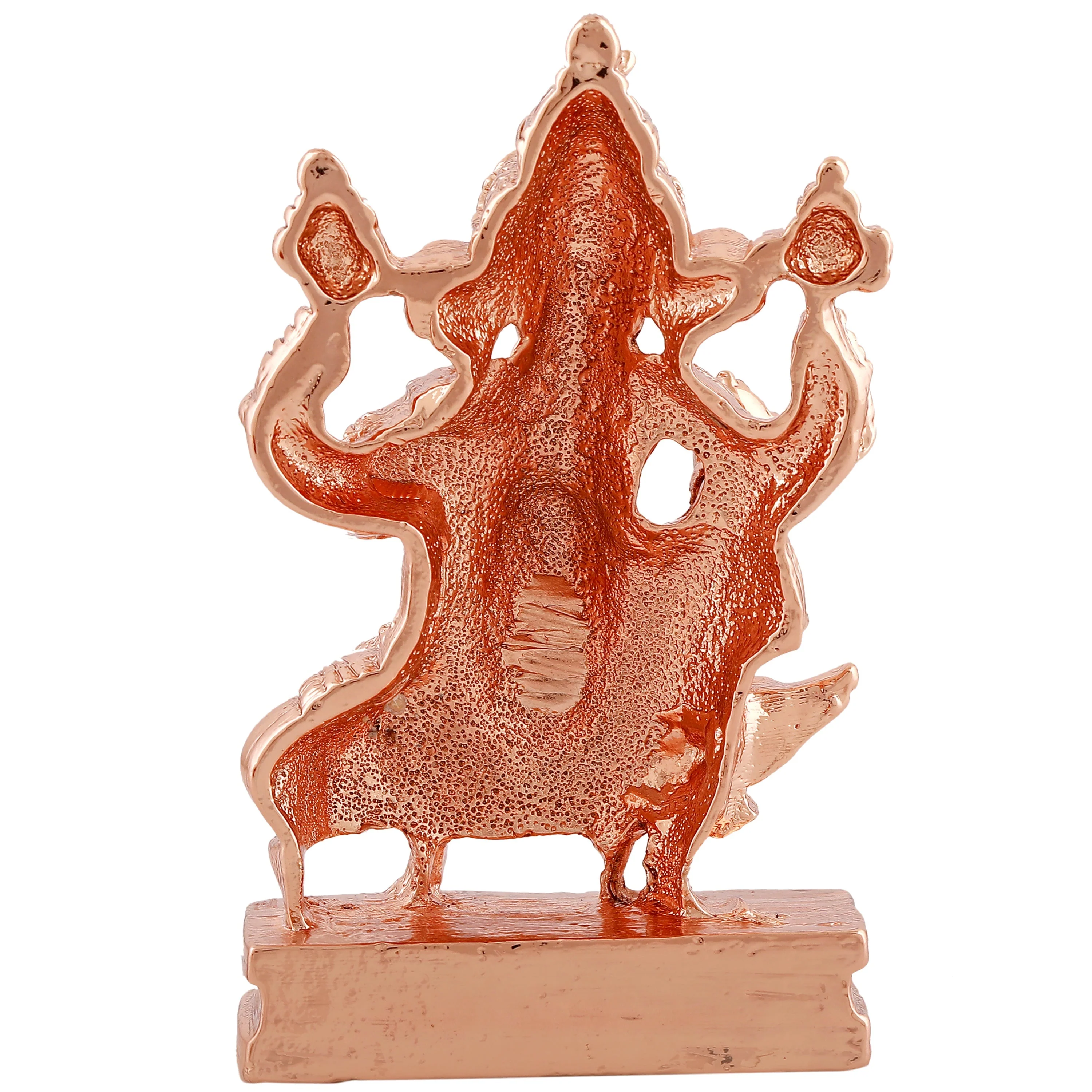 Estele Pink Gold Plated Lord Ganesha Idol - Image 6