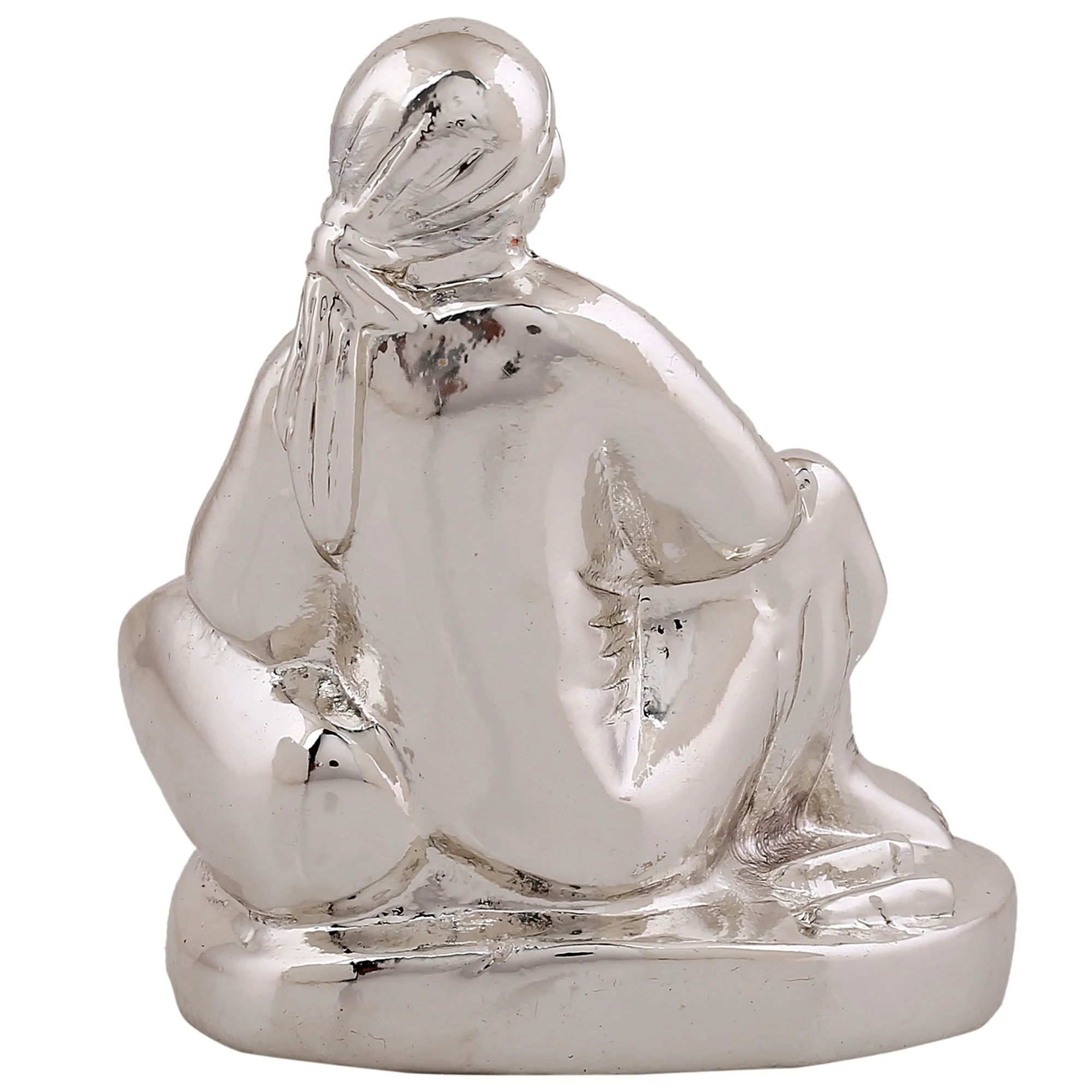 Estele Rhodium Plated Divine Lord Sai Baba Idol - Image 6