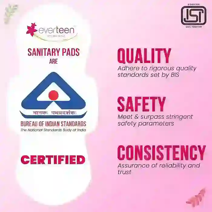 everteen Combo - Relax Nights Ultra and Period Care XXL Sanitary Pads Enriched With Neem Safflower - Image 6