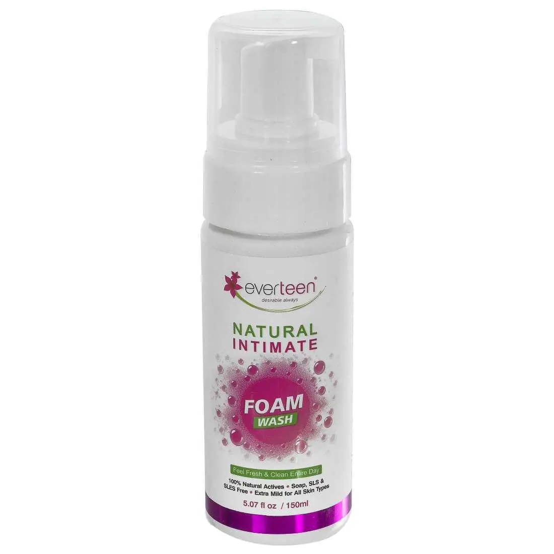 Everteen Natural Intimate Foam Wash For Women - 150 Ml - Image 5