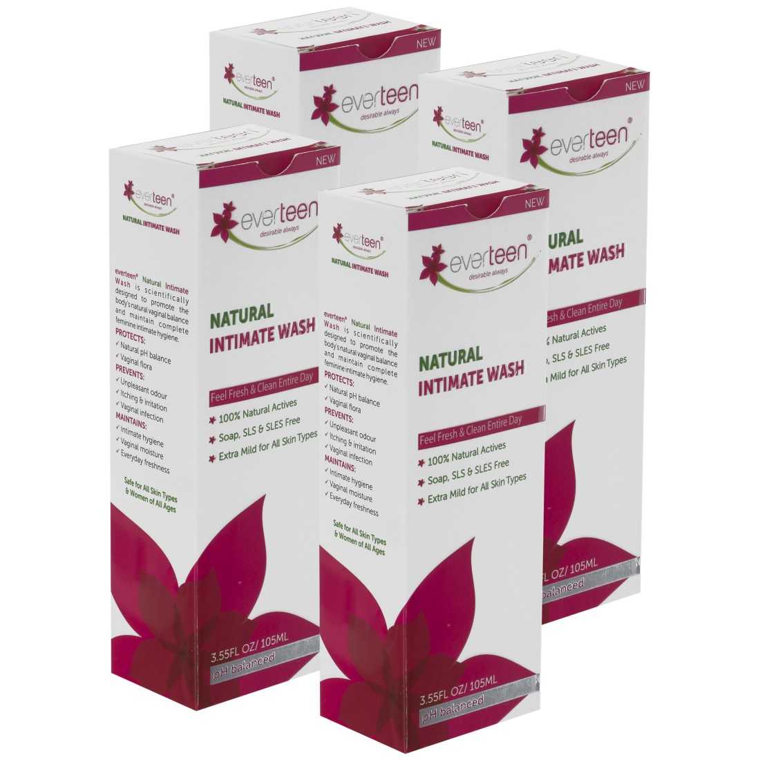 Everteen Natural Intimate Wash For Feminine Hygiene In Women - Image 14