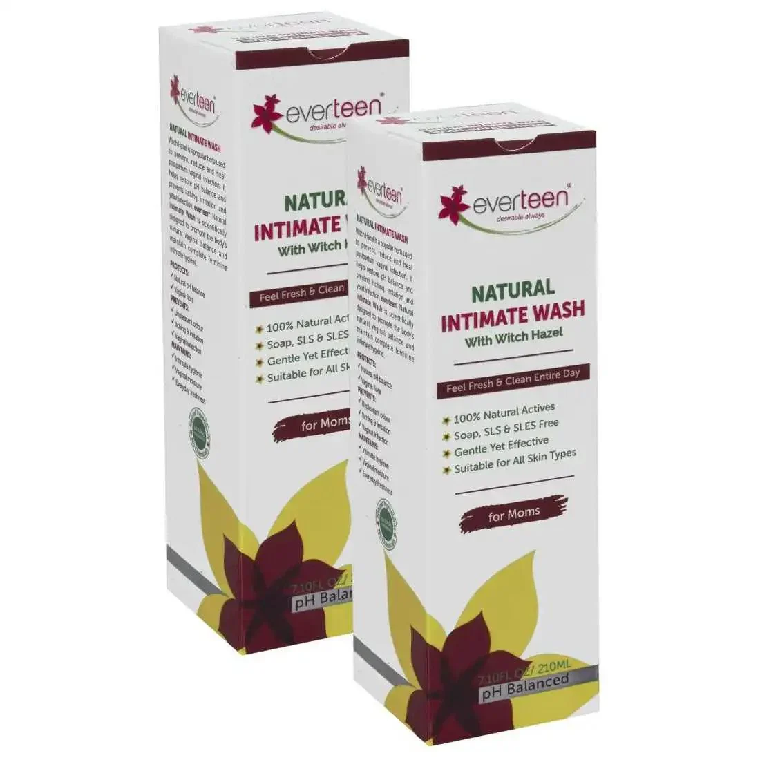 Everteen Witch Hazel Intimate Wash For Moms - Natural Feminine Hygiene - Image 7