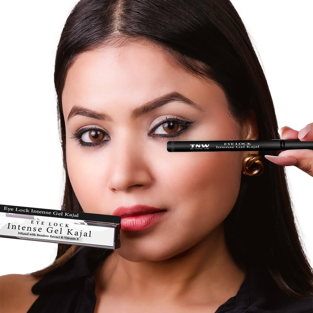 Eye Lock Intense Gel Kajal | Long-Lasting, Waterproof & Smudge-Proof - Image 4