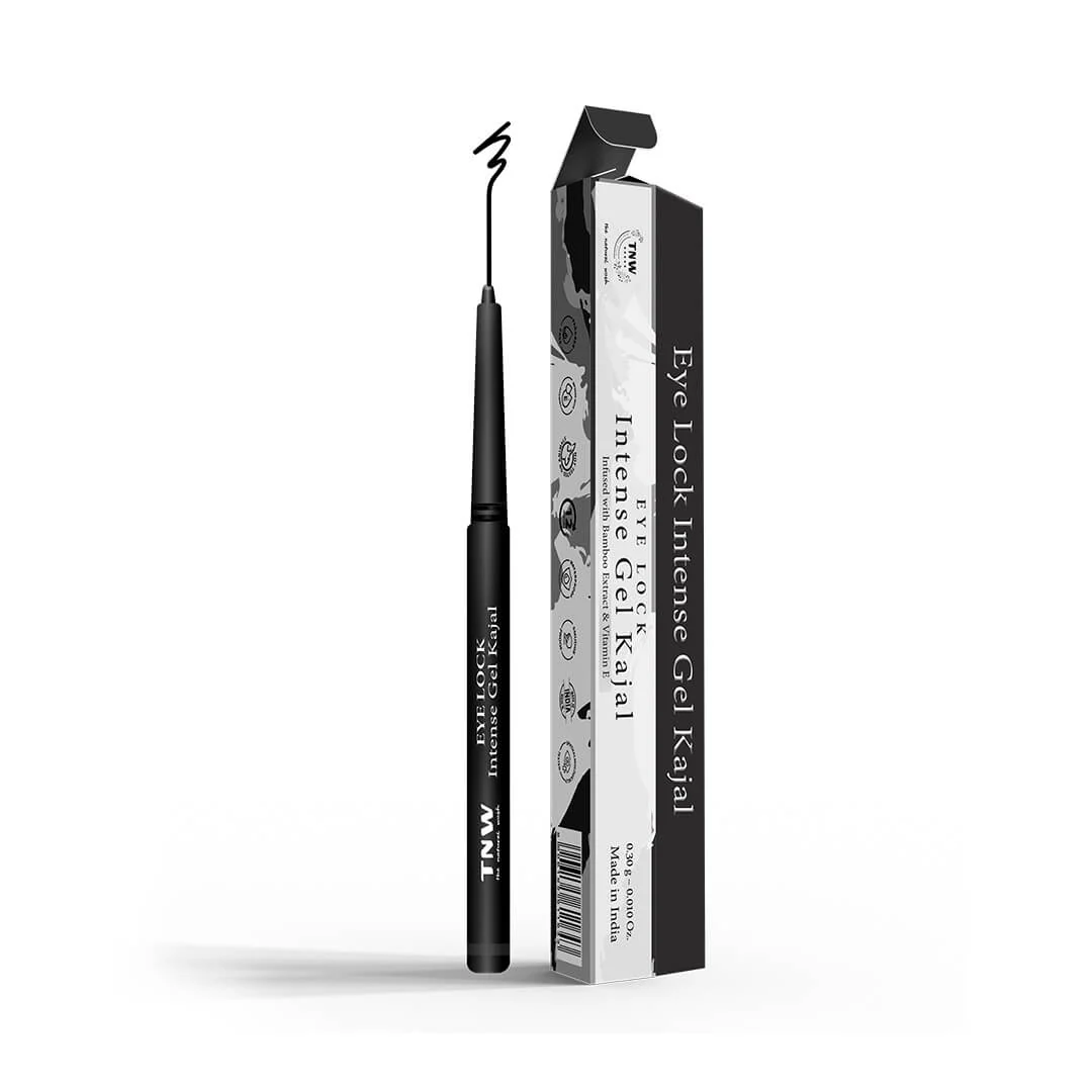 Eye Lock Intense Gel Kajal | Long-Lasting, Waterproof & Smudge-Proof - Image 9