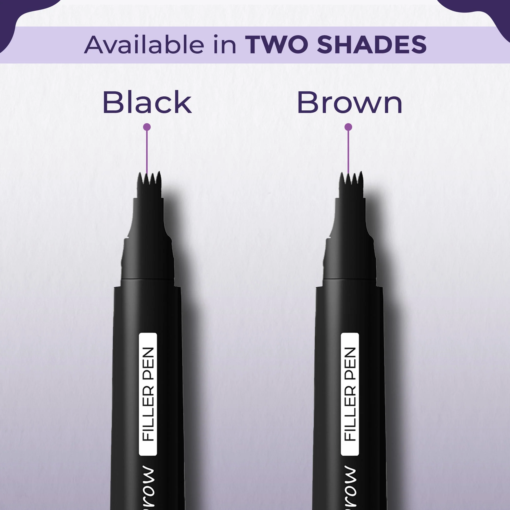 Eyebrow Filler Pen - Black (Pack of 3) - Image 4