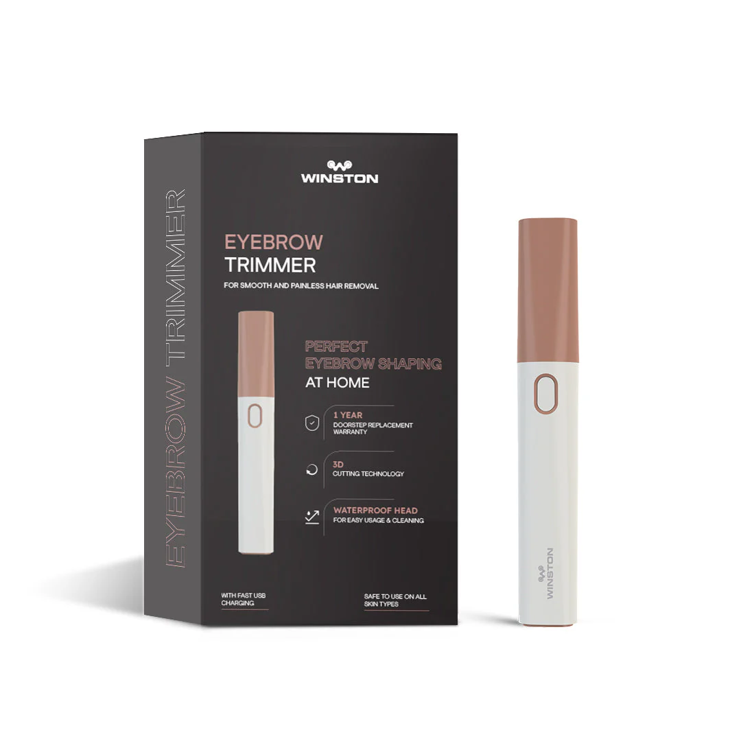 Eyebrow Trimmer (White and Brown) - Image 11