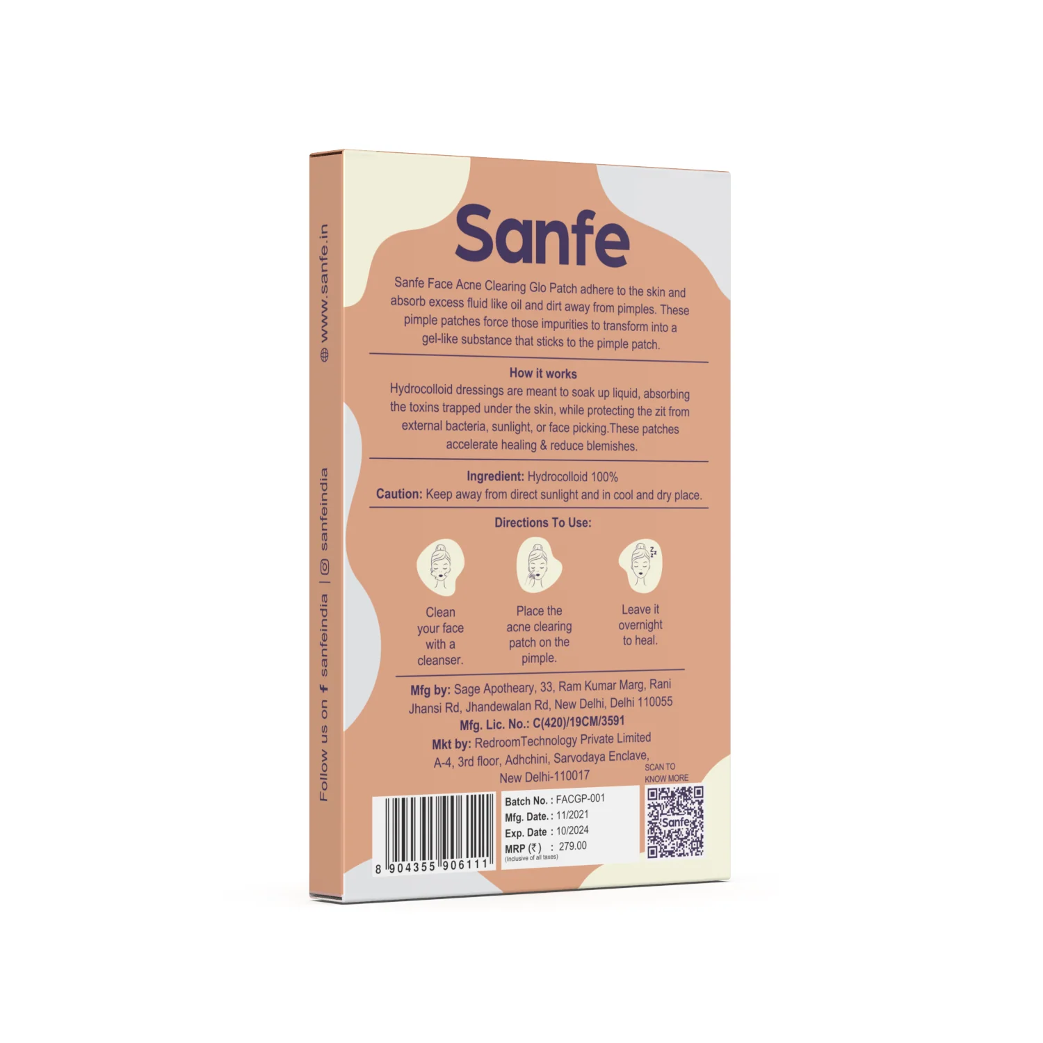 Face Acne Glo Patch - Pack of 36 - Image 4