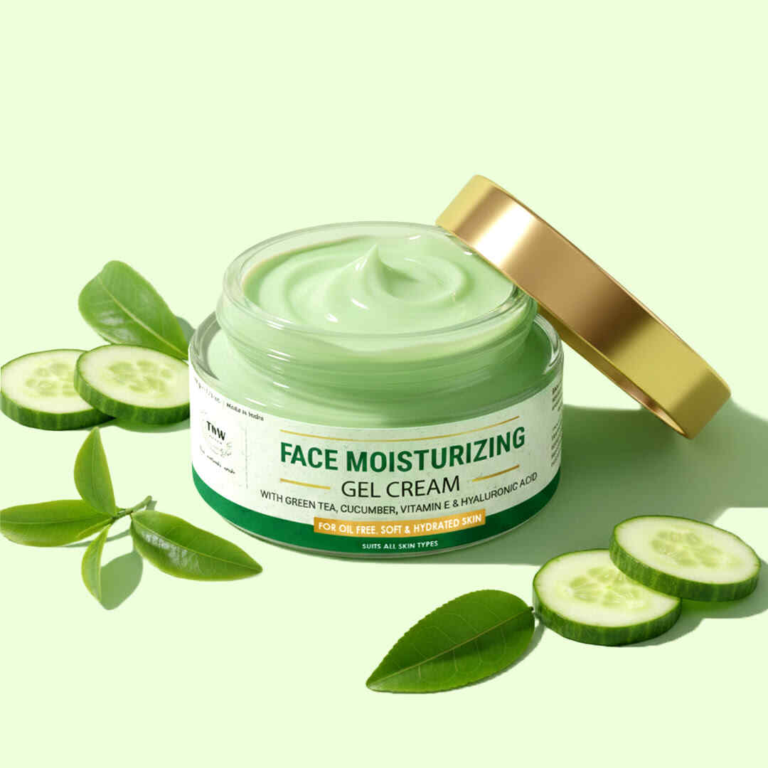 Face Moisturizing Gel Cream (Non-Sticky & Non-Greasy Formula Suitable for All Skin Types). - Image 9
