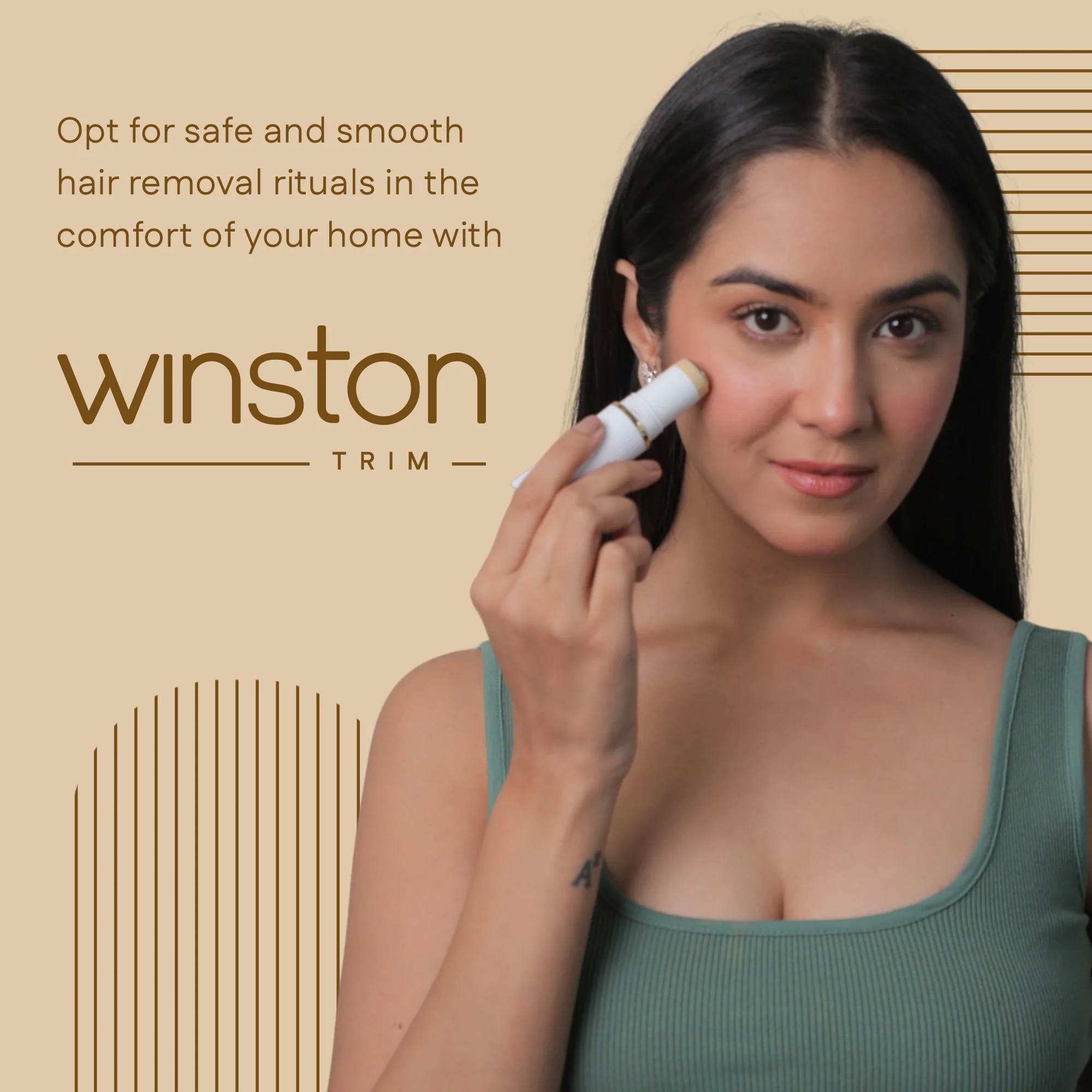 Face Trimmer + 2 Extra Trimming Heads - Image 2