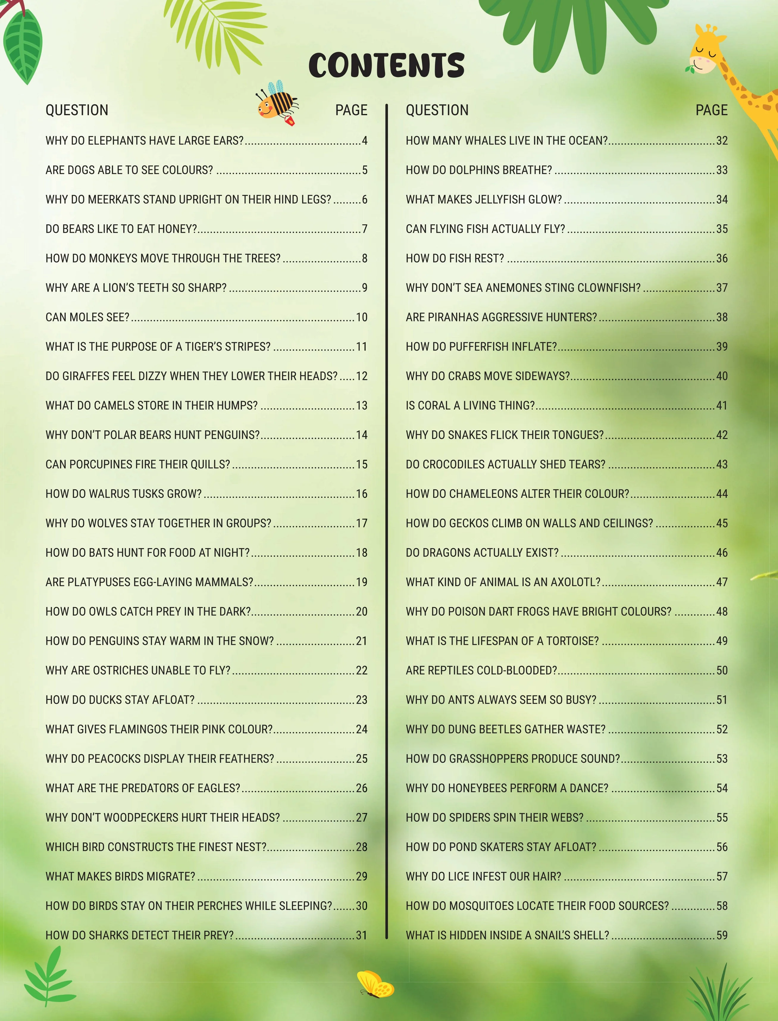 Factopedia Wild Wonders: A Fun Fact Book About Wildlife, Nature & Creatures for Kids Age 6+ - Image 3