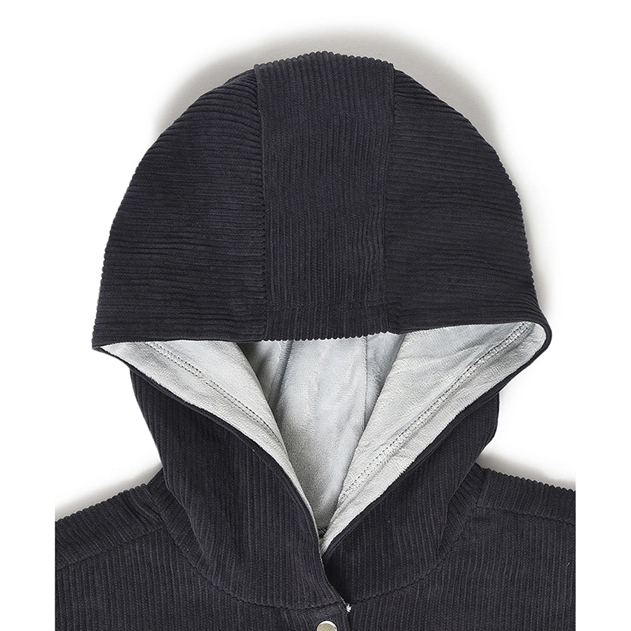Farm Friends Corduroy Hooded Jacket For Kids Girl - Image 4