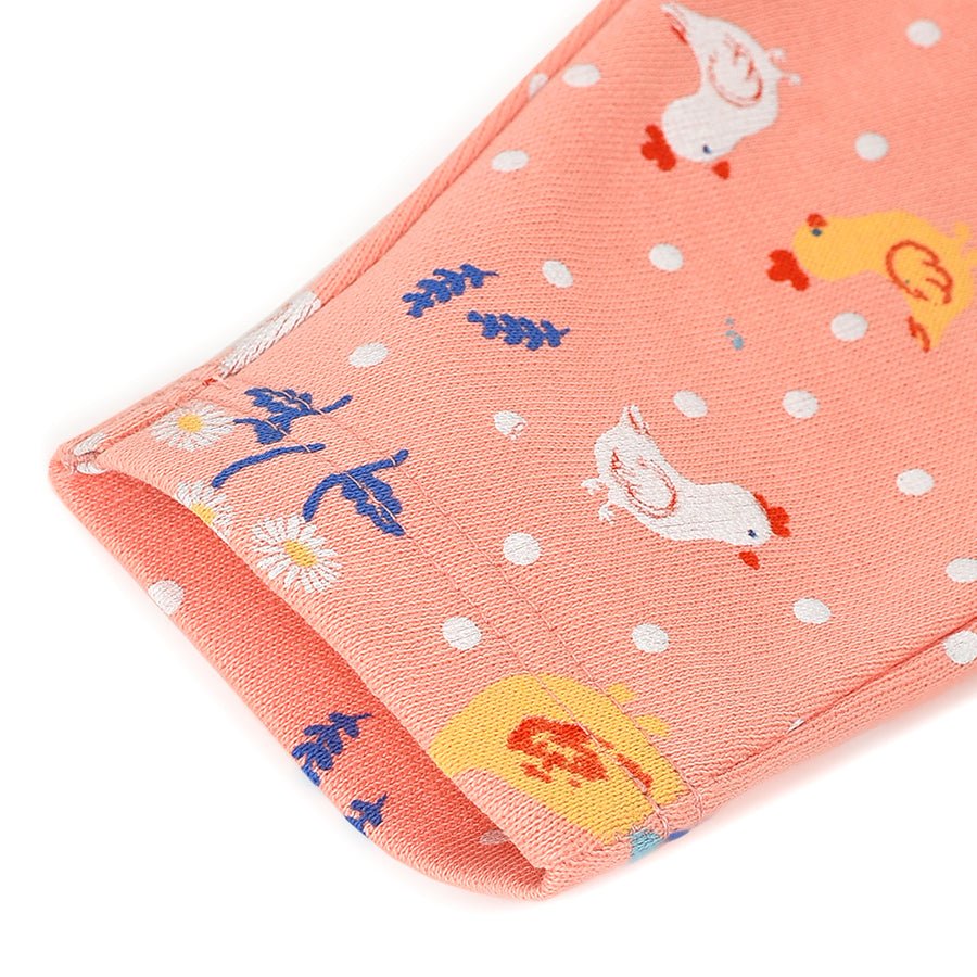 Farm Friends Cotton Girls Legging Set Pack Of 2 - Image 12