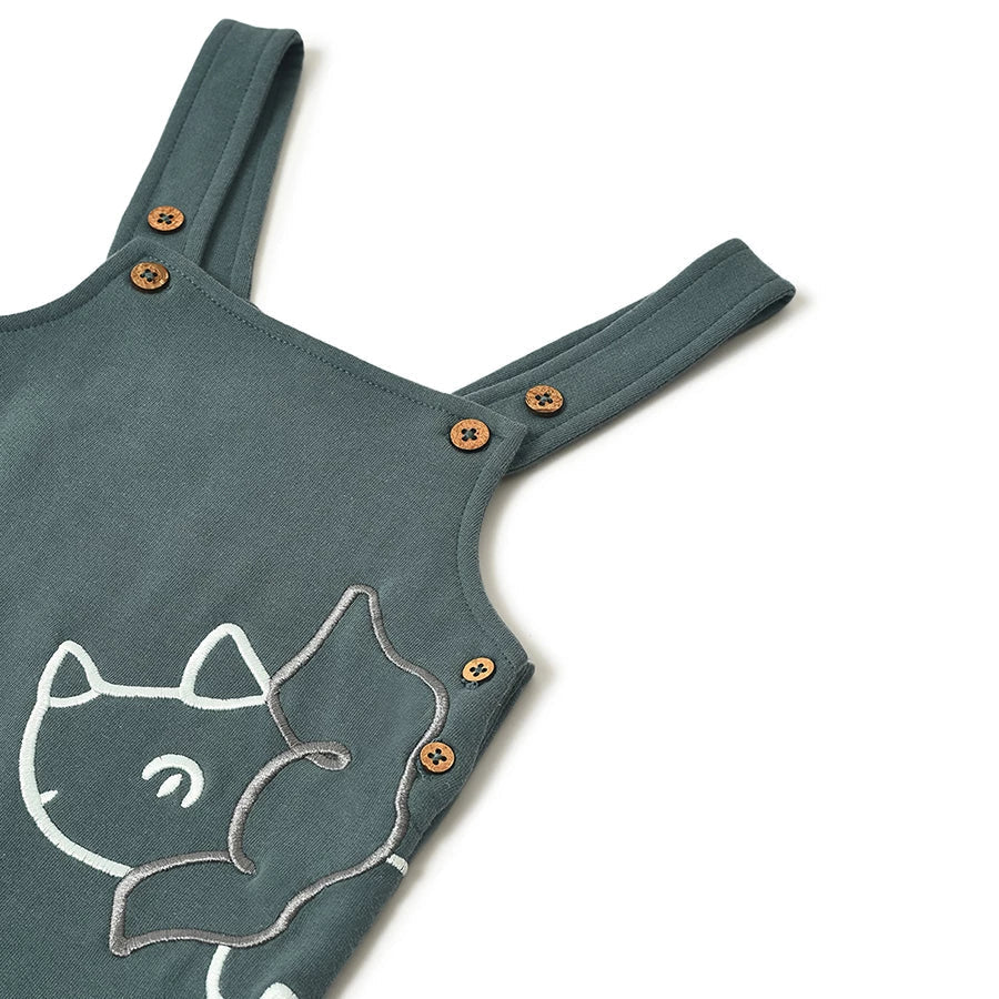 Farm Friends Kids Dungaree Set And Baby T-Shirt Set - Image 7
