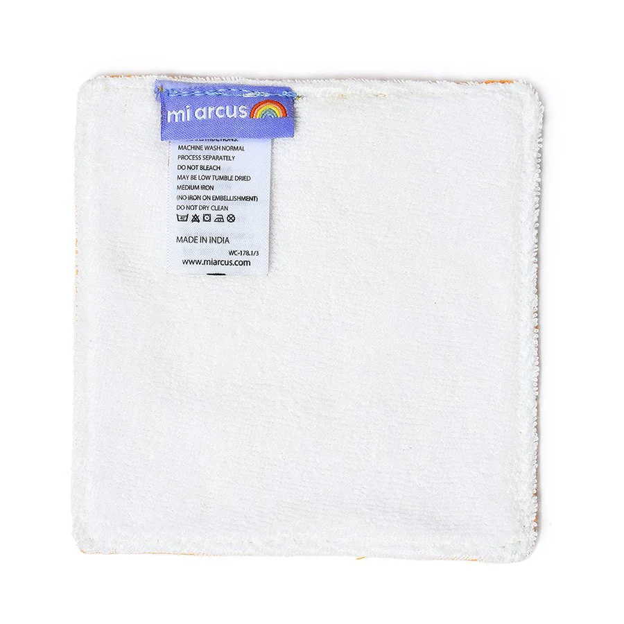 Farm Friends Reusable Cotton Wipes Pack Of 4 - Image 3