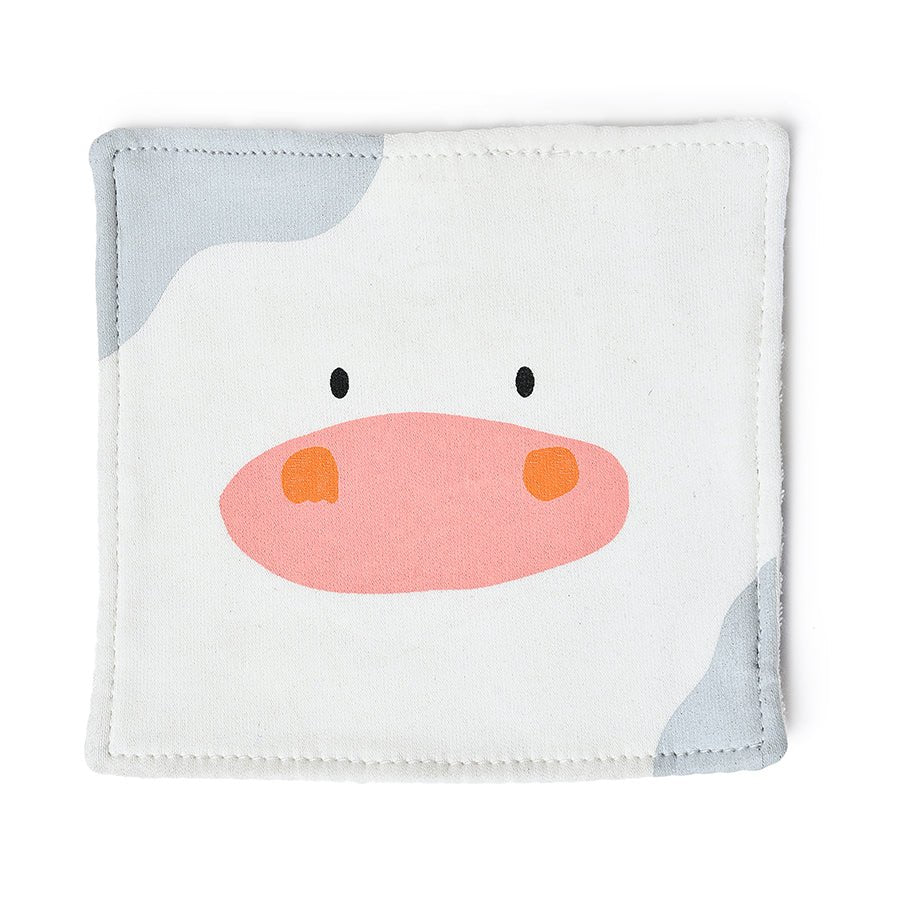 Farm Friends Reusable Cotton Wipes Pack Of 4 - Image 6