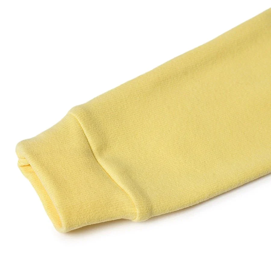 Farm Friends Yellow Knitted Thermal Top & Baby Pajama Set - Image 8