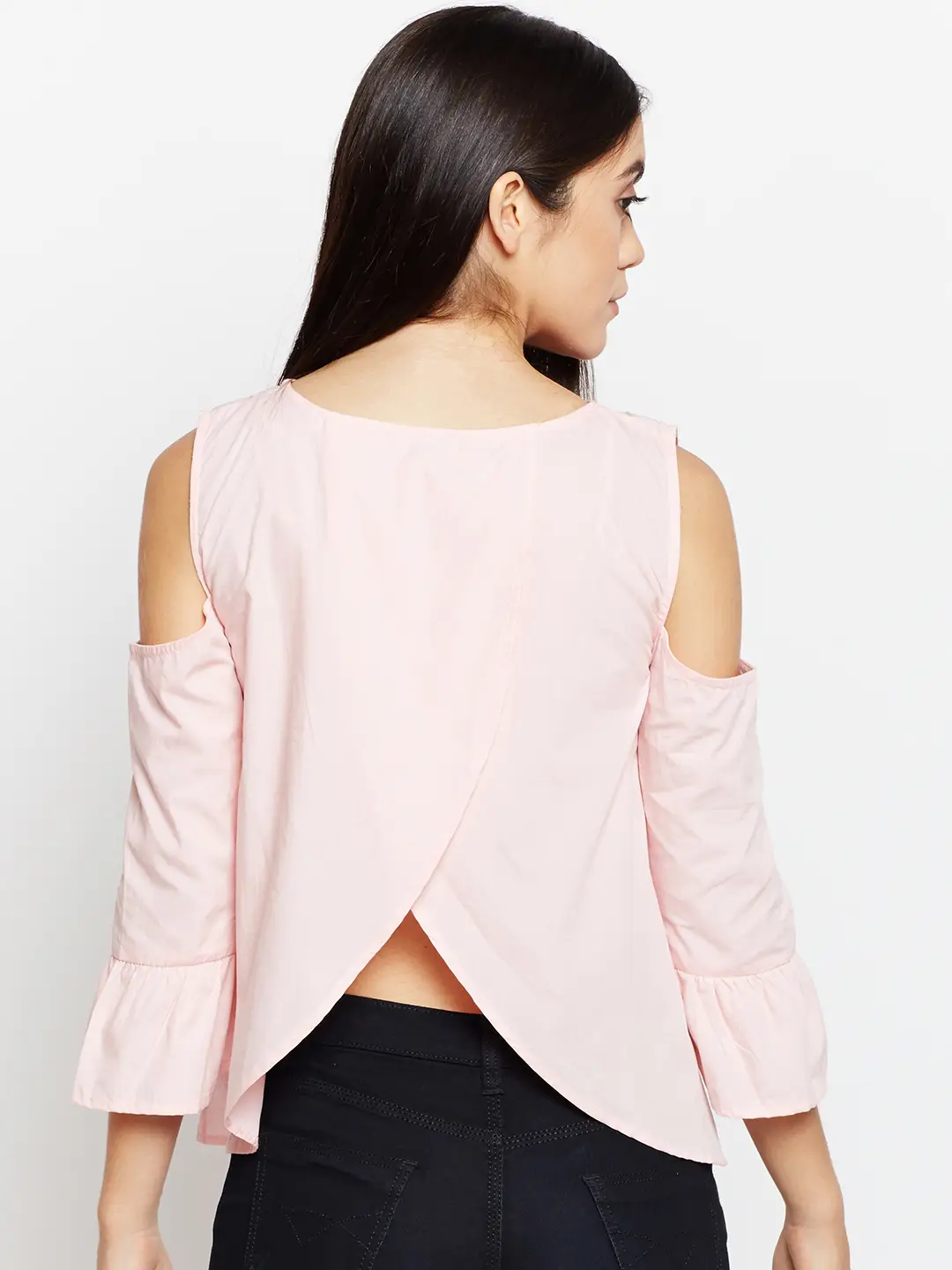 Feminine Pick Embroidered Top - Image 4
