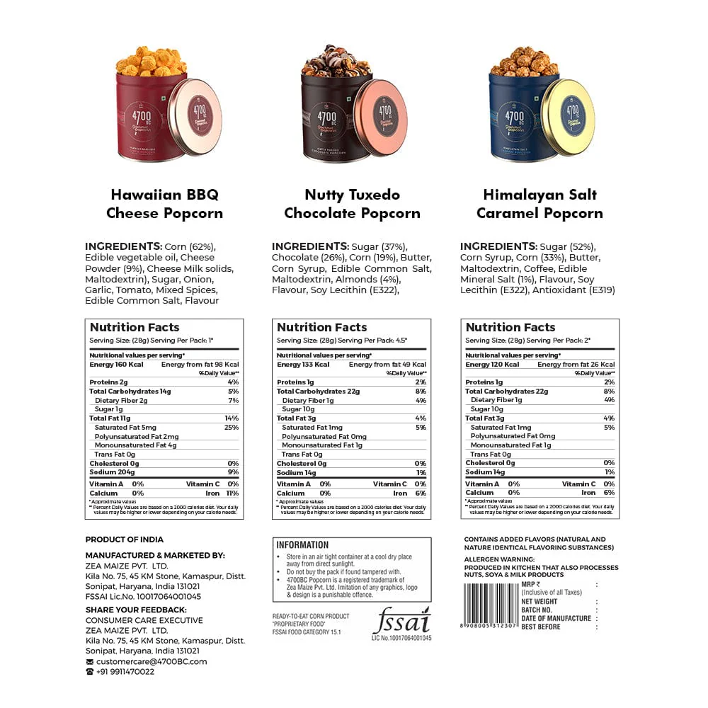 Festive Gift Box (3 Flavours: Chocolate, Cheese and Caramel) - Image 3