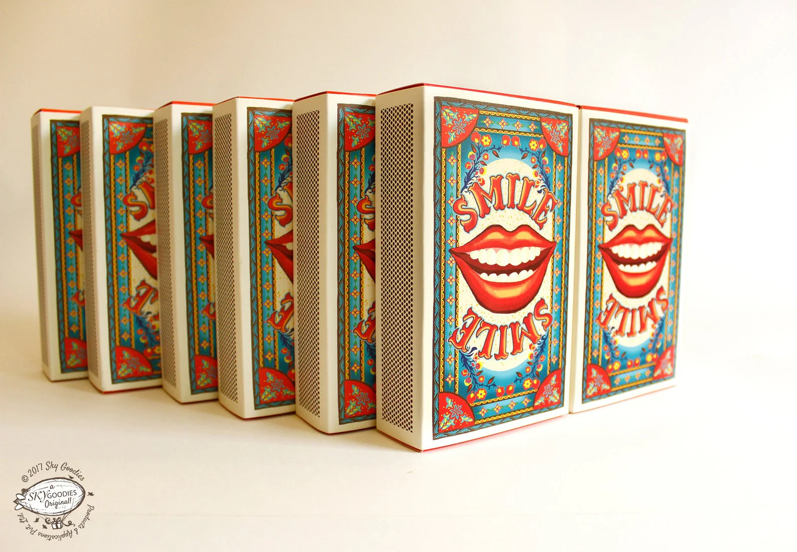 Festive Gift Pack: Matchbox Gift Box with 8 electric tea lights - Image 5